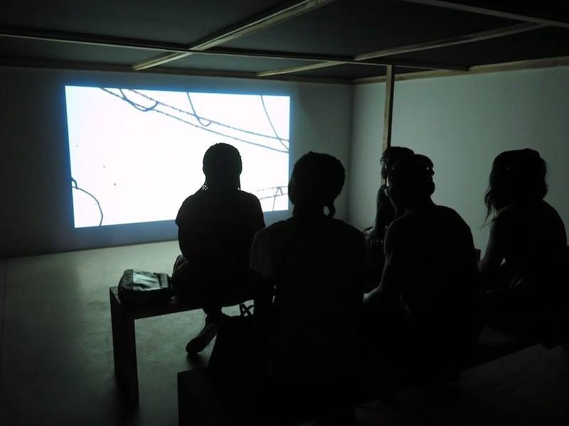 Exposition "Lueurs noires" à la Galerie Cécile Fakhoury à Abidjan 2016 © François-Xavier Gbré © Yo-Yo Gonthier