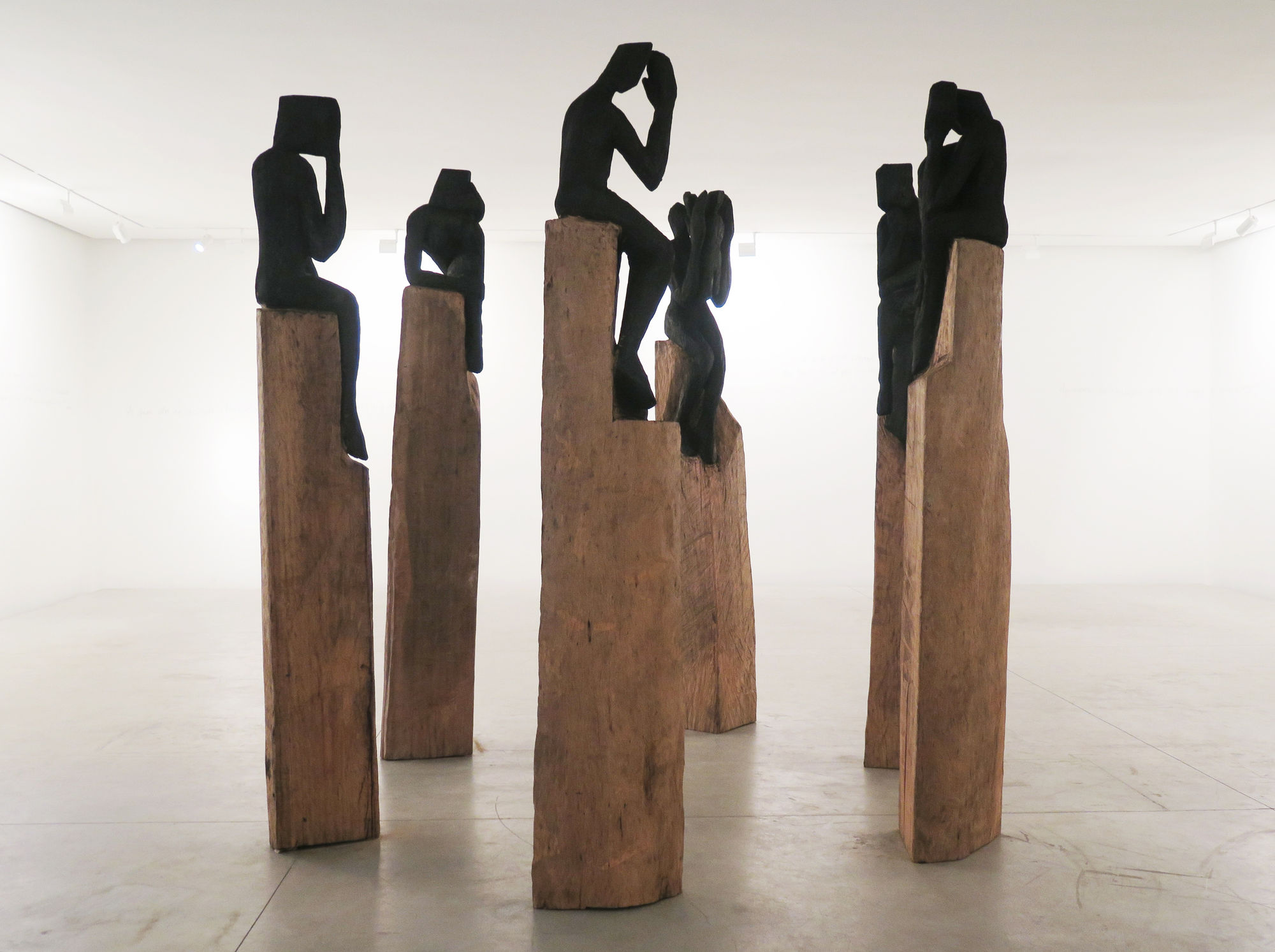 Exposition "Cercle de vies" à la Galerie Cécile Fakhoury à Abidjan 2018 © Jems Koko Bi