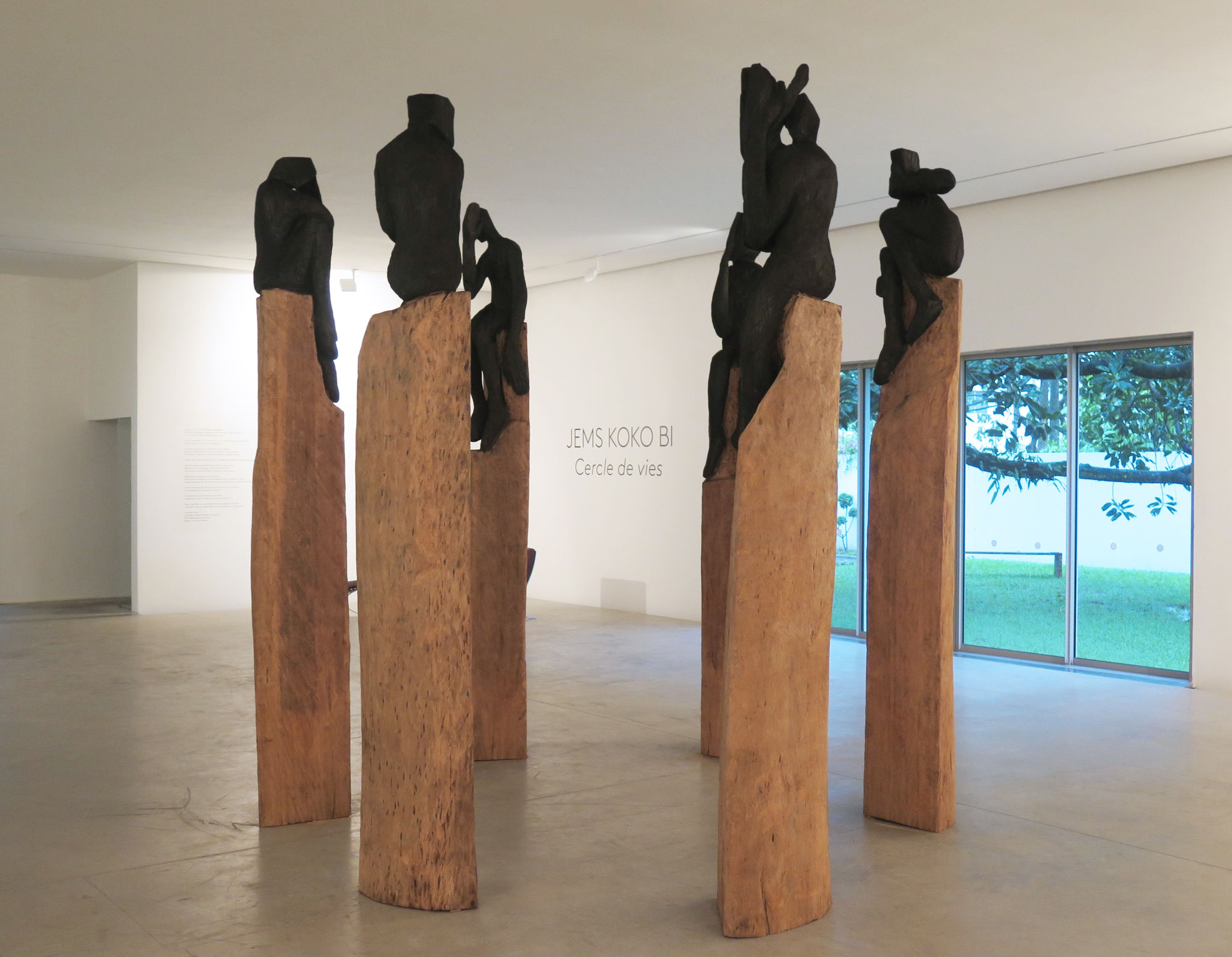 Exposition "Cercle de vies" à la Galerie Cécile Fakhoury à Abidjan 2018 © Jems Koko Bi