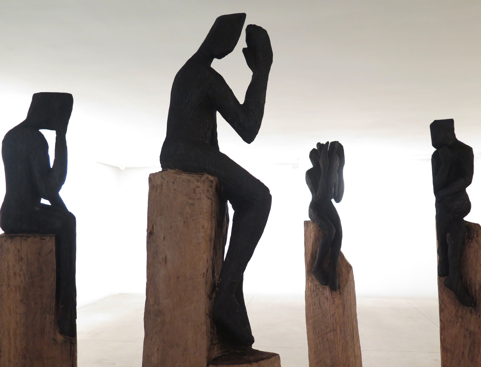 Exposition "Cercle de vies" à la Galerie Cécile Fakhoury à Abidjan 2018 © Jems Koko Bi