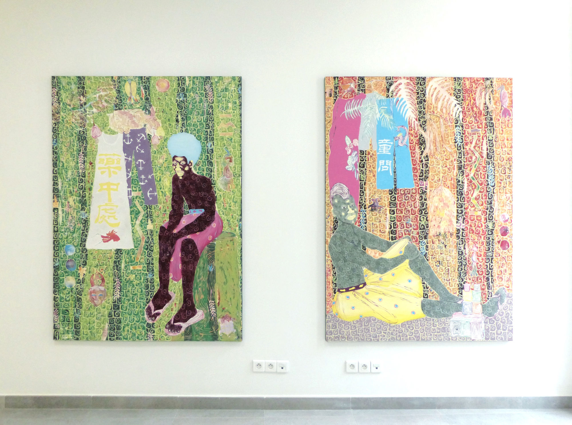 Mbindoum kaw gue, Galerie Cécile Fakhoury - Dakar 2019 © Kassou Seydou