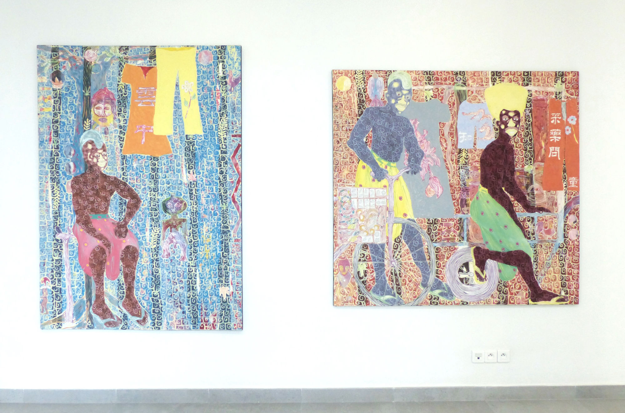 Mbindoum kaw gue, Galerie Cécile Fakhoury - Dakar 2019 © Kassou Seydou