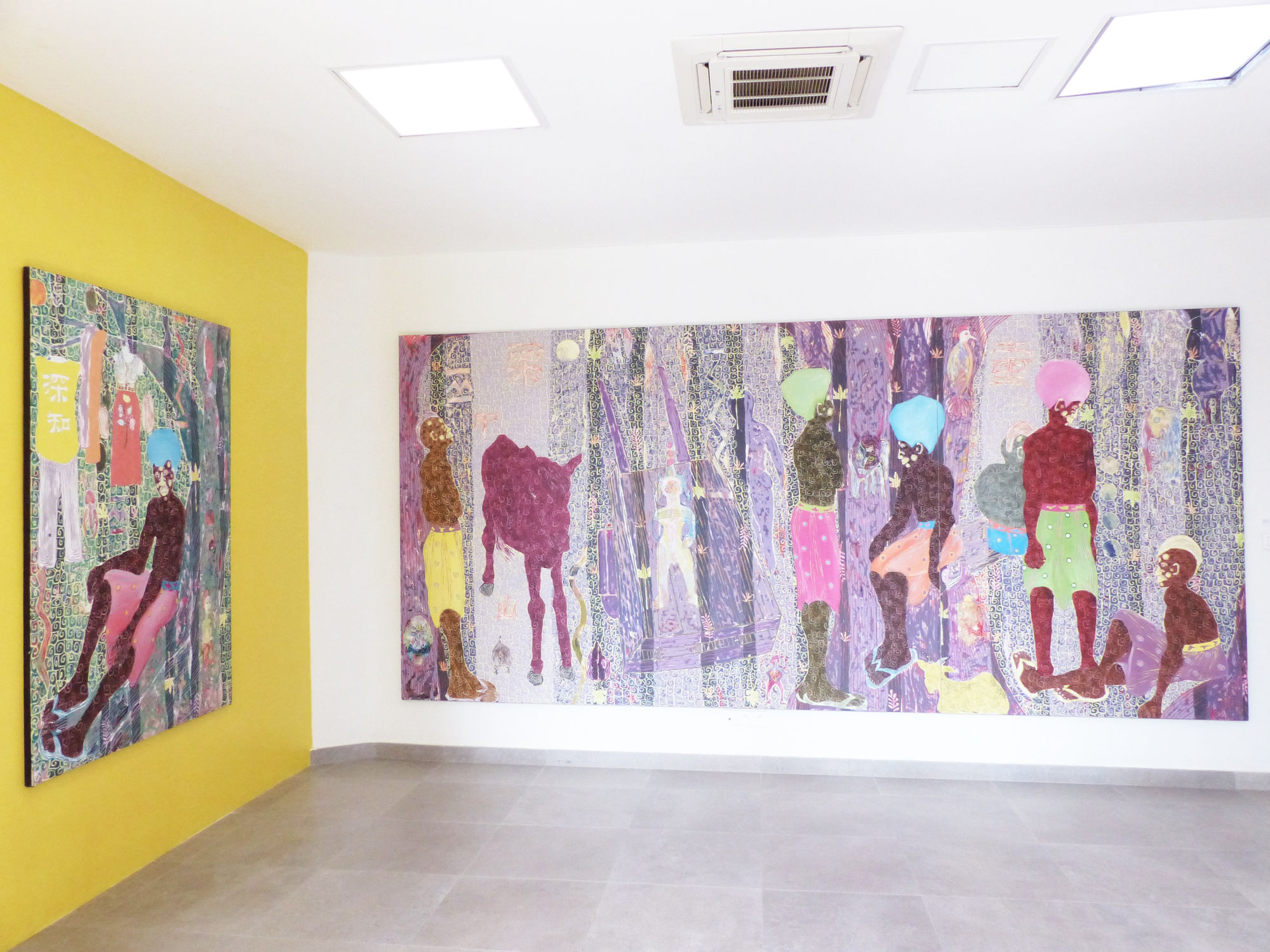 Mbindoum kaw gue, Galerie Cécile Fakhoury - Dakar 2019 © Kassou Seydou