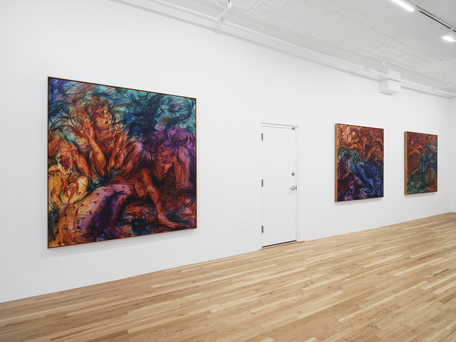 Julia Jo, Riptide, 2023, installation view, Charles Moffett, New York