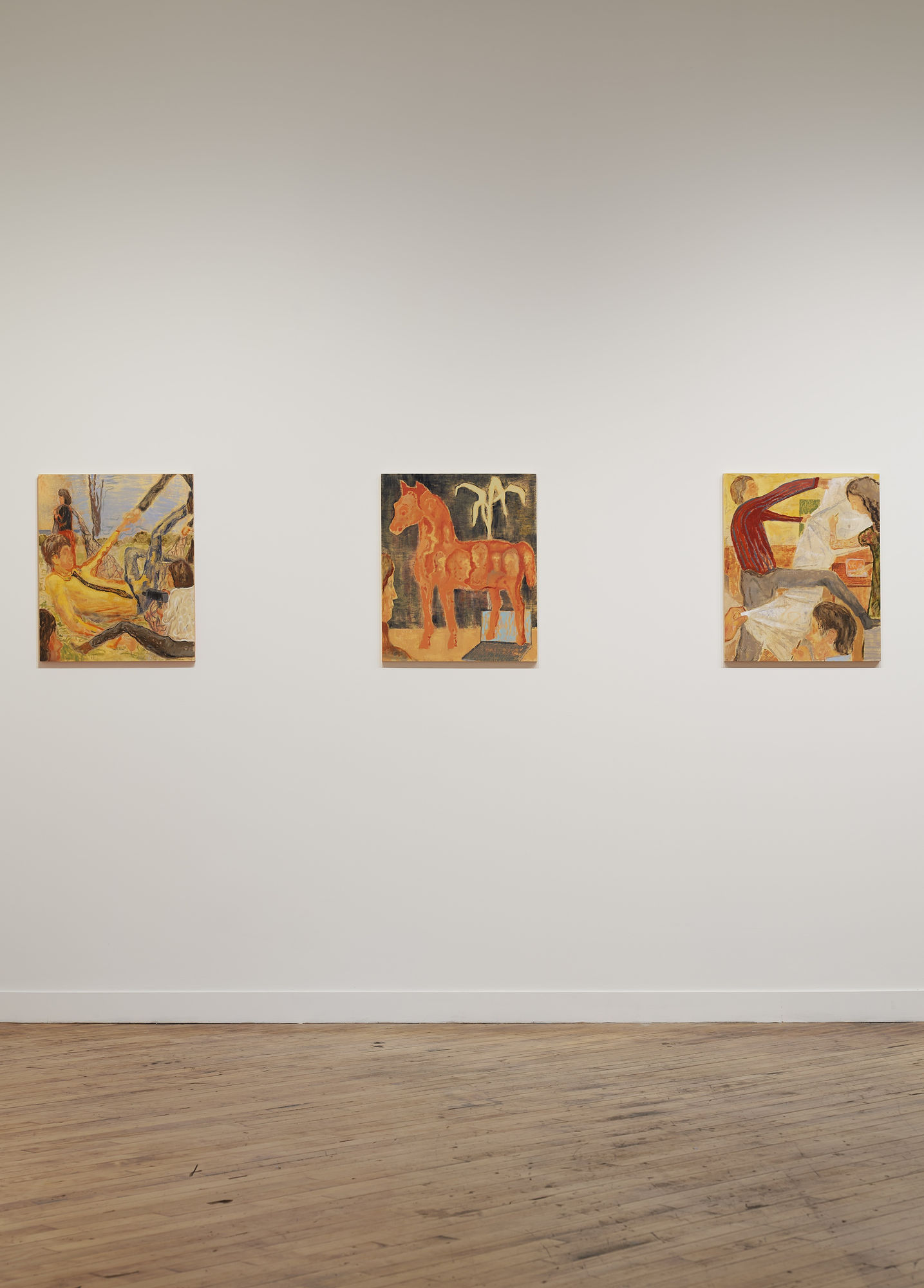 Sam Bornstein, Daydream Workshop, 2018, installation view, Charles Moffett, New York