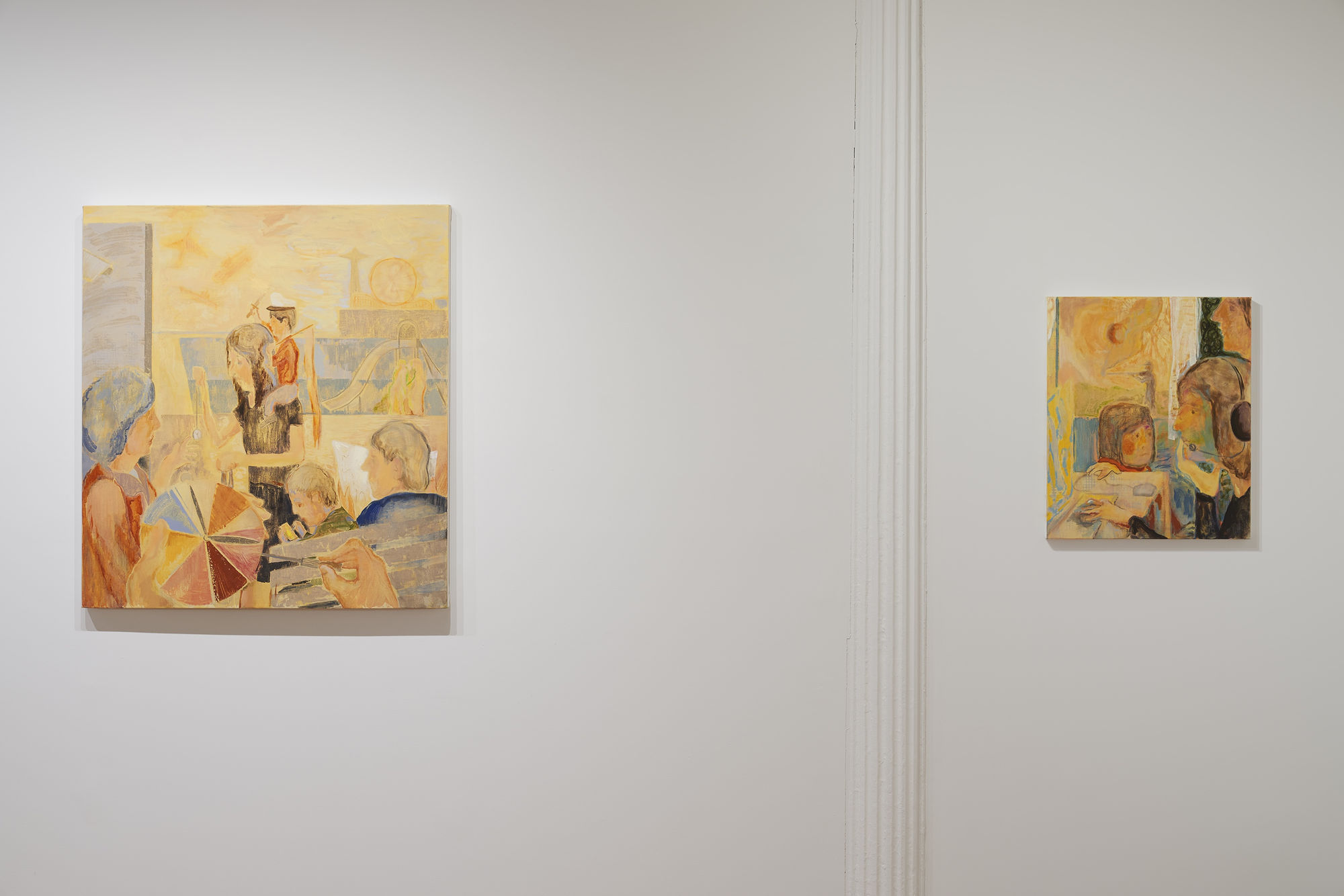 Sam Bornstein, Daydream Workshop, 2018, installation view, Charles Moffett, New York