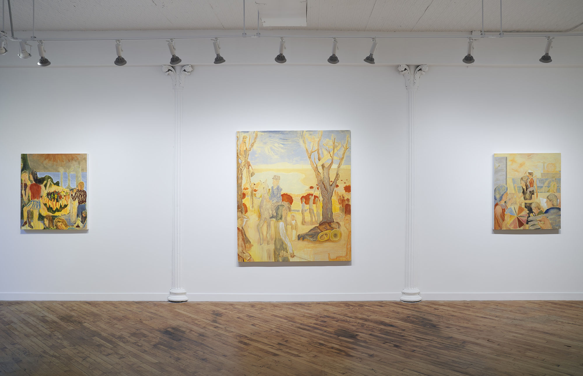 Sam Bornstein, Daydream Workshop, 2018, installation view, Charles Moffett, New York