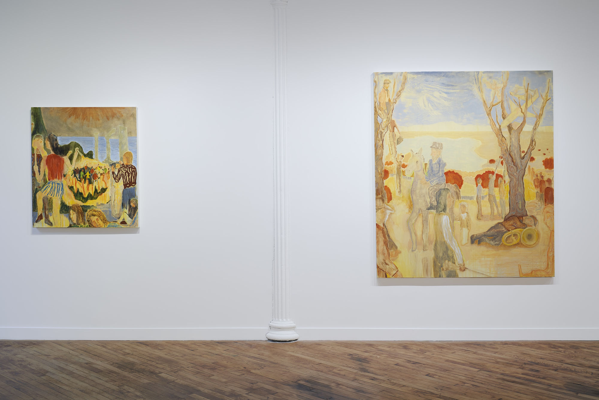 Sam Bornstein, Daydream Workshop, 2018, installation view, Charles Moffett, New York