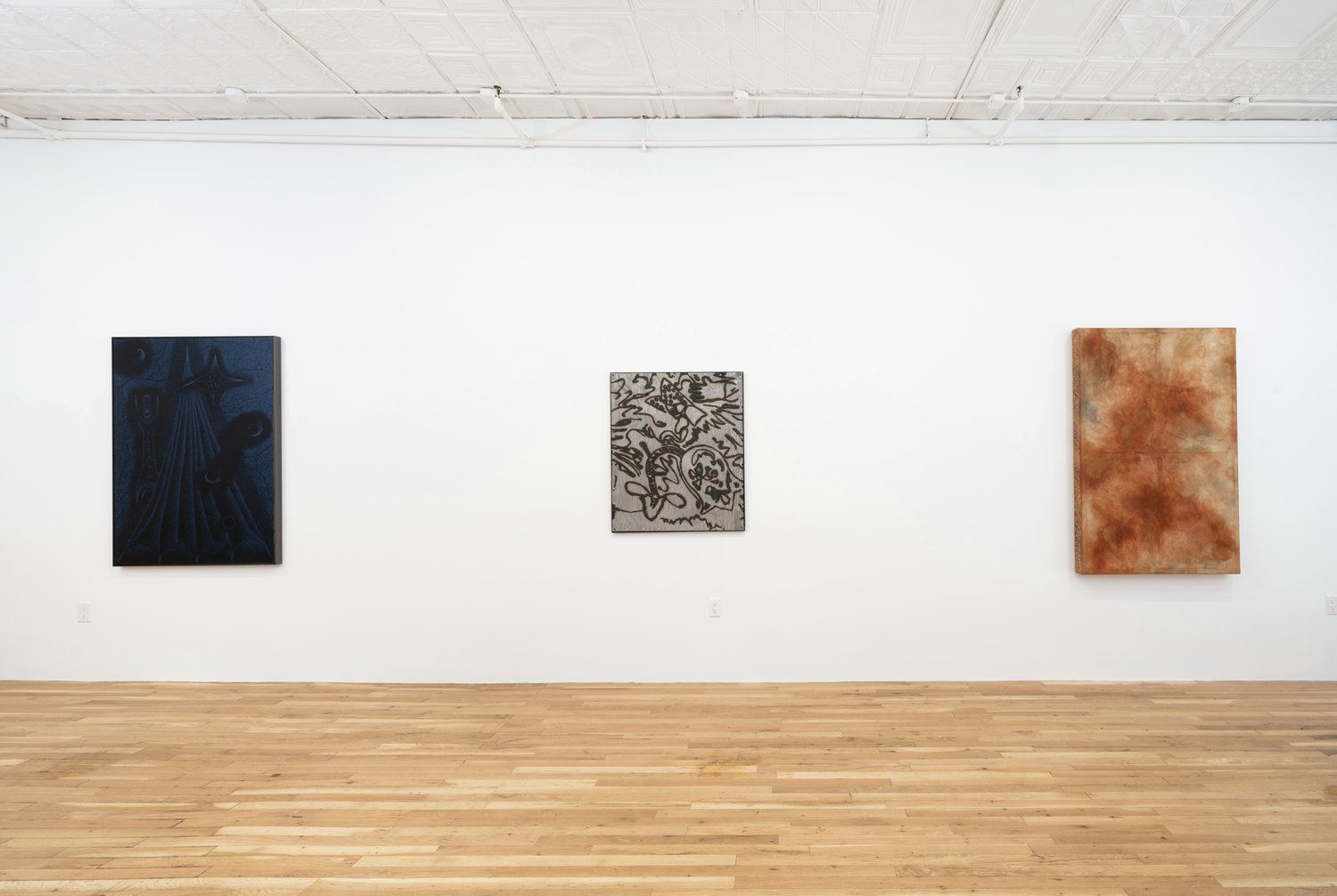 Genius Loci, 2023, installation view, Charles Moffett, New York