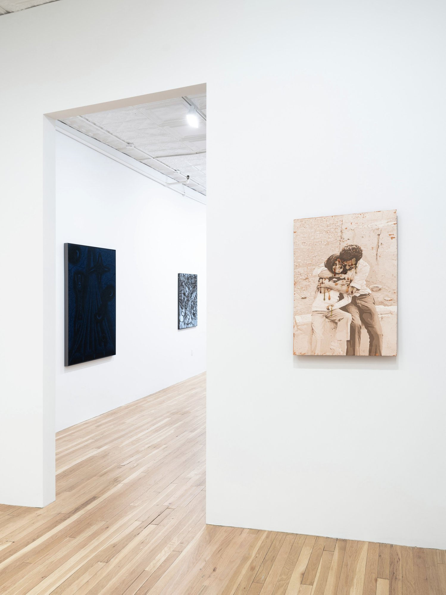 Genius Loci, 2023, installation view, Charles Moffett, New York