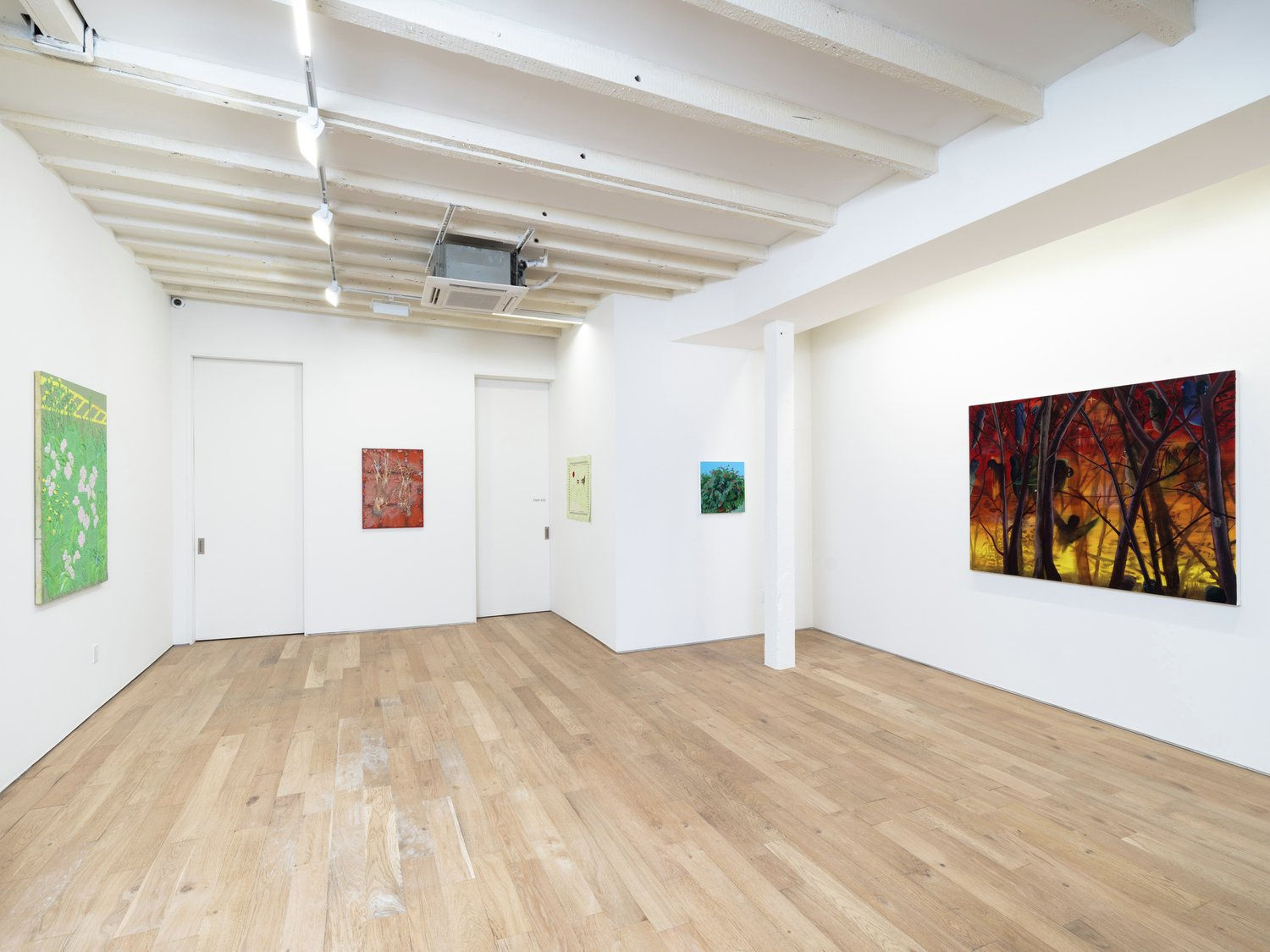 Genius Loci, 2023, installation view, Charles Moffett, New York