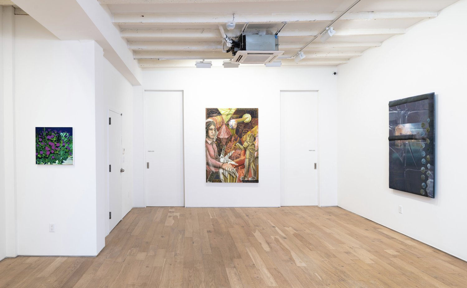 Genius Loci, 2023, installation view, Charles Moffett, New York