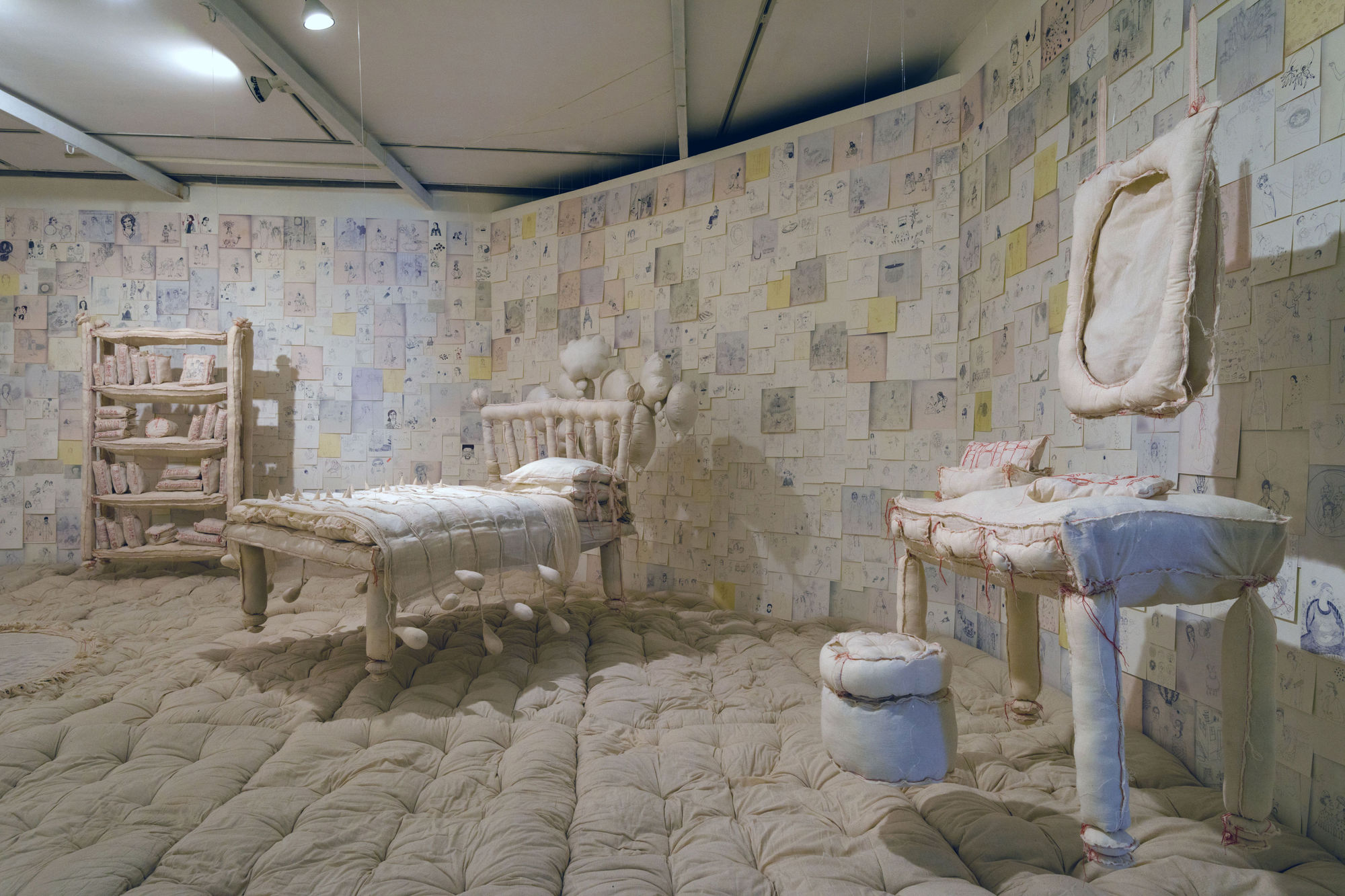 Dhruvi Acharya After the Fall, display view, 2016