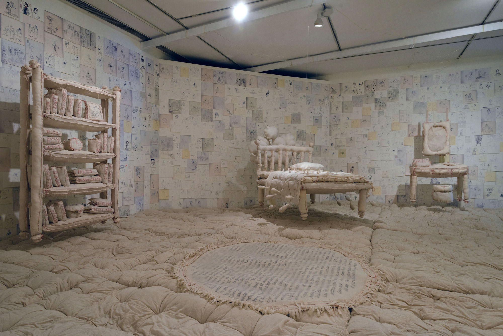 Dhruvi Acharya After the Fall, display view, 2016