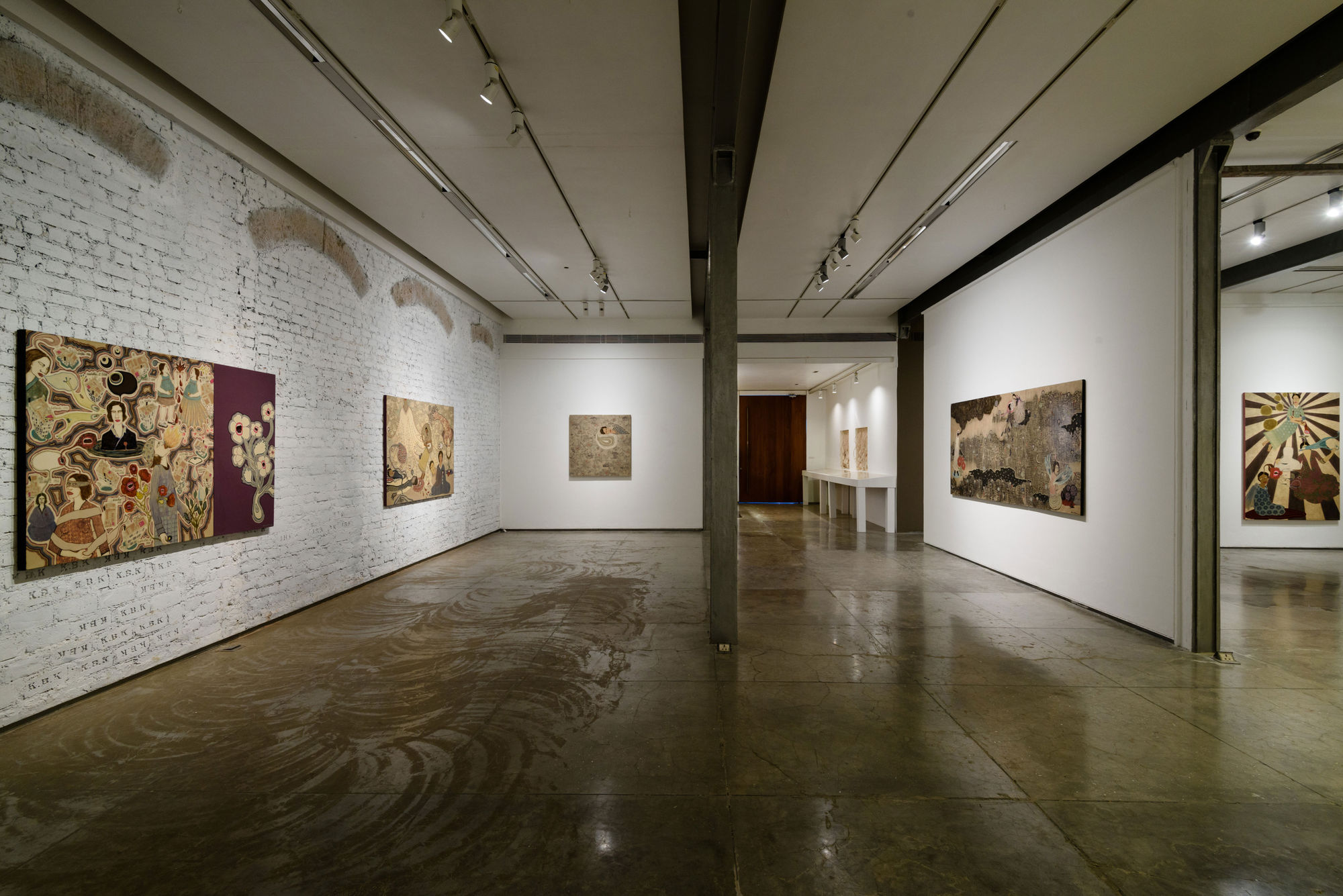 Dhruvi Acharya After the Fall, display view, 2016