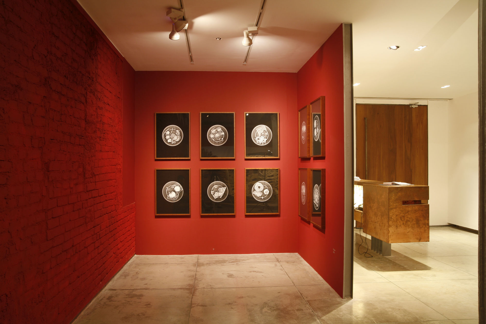 Jitish Kallat Sweatopia, display view, 2007-2008