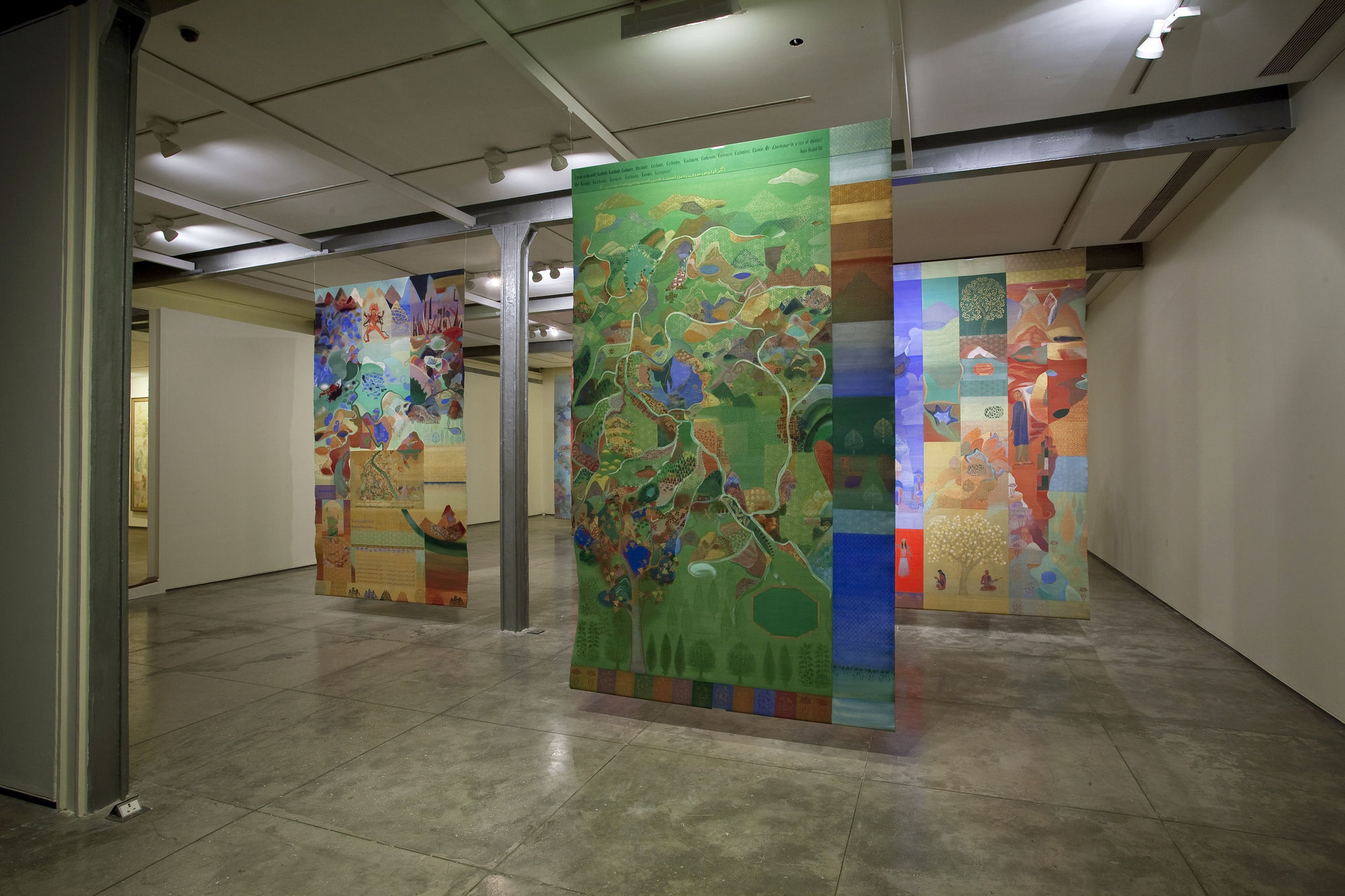 Nilima Sheikh, Each Night Put Kashmir in Your Dreams, 2003-2010