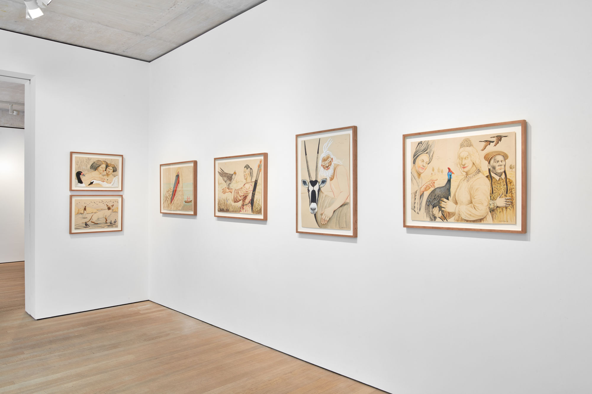 CH64 Gallery presentation of Niniko Morbedadze at Frieze No.9 Cork Street Installation shot by Robert Glowacki