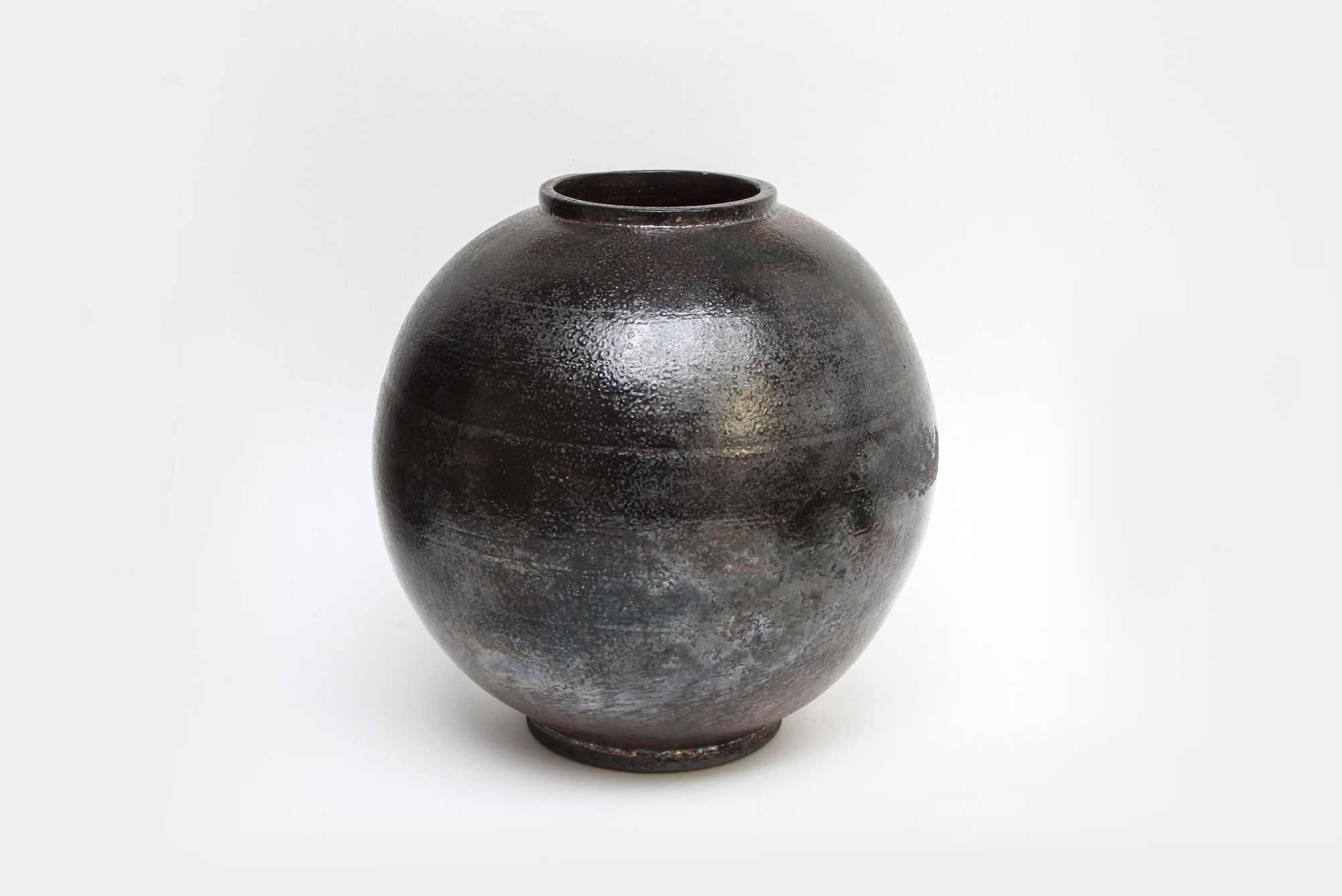 Kerim Demirkan, Raku Moon Jar, 2021