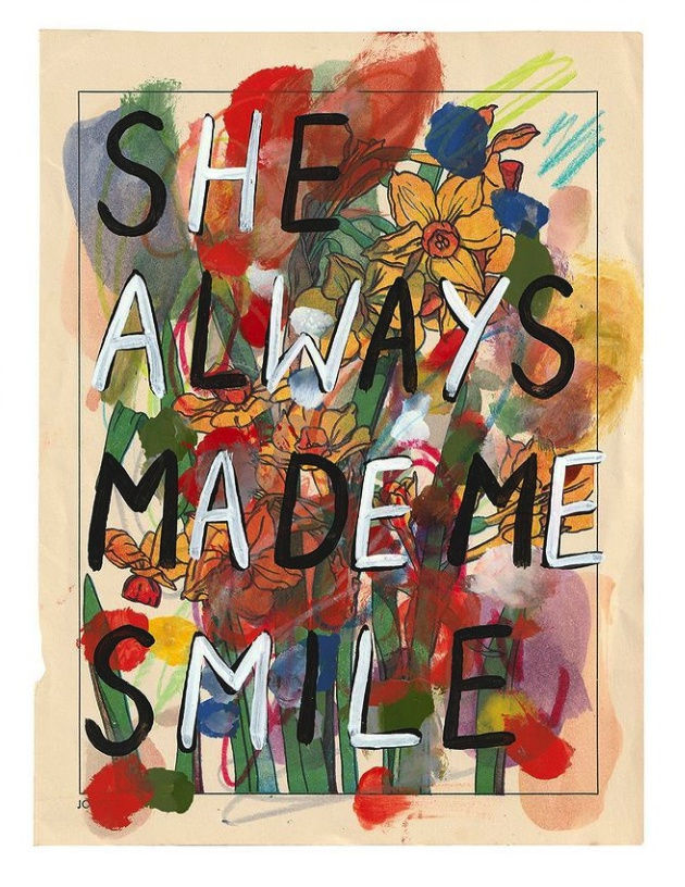 Adam Bridgland, She Always Made Me Smile, 2021