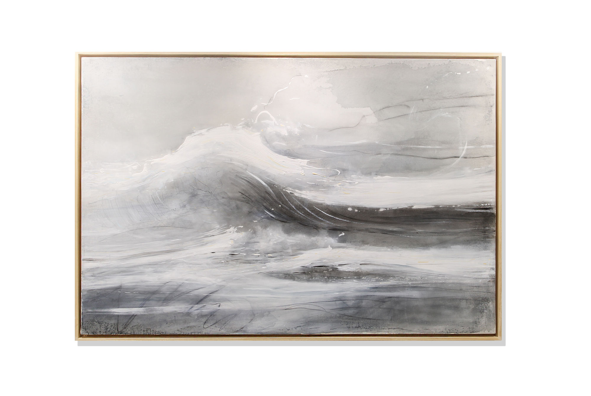 Bob Aldous, Grey Wave, 2019