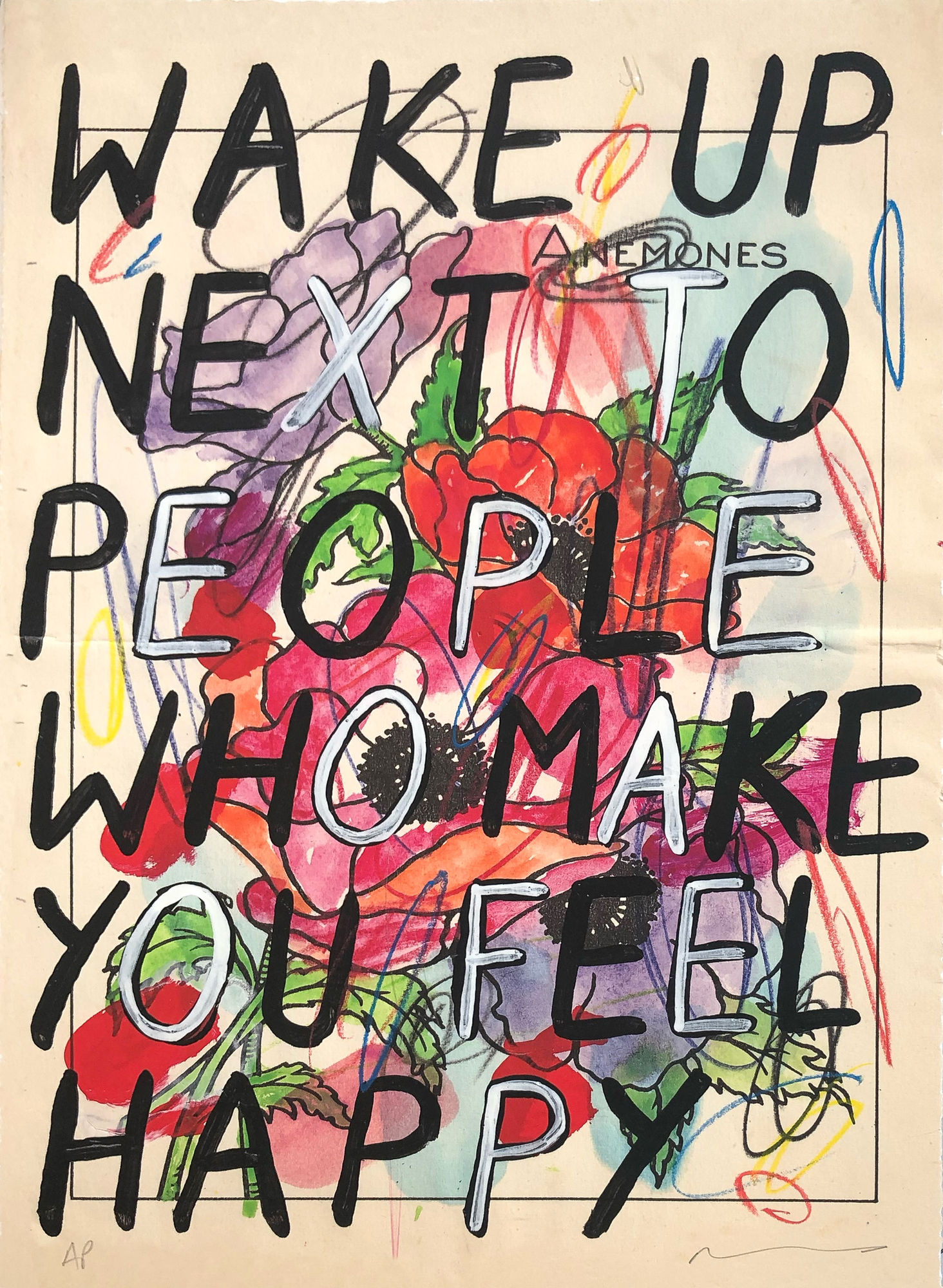 Adam Bridgland, Wake up next to people that make you happy , 2021