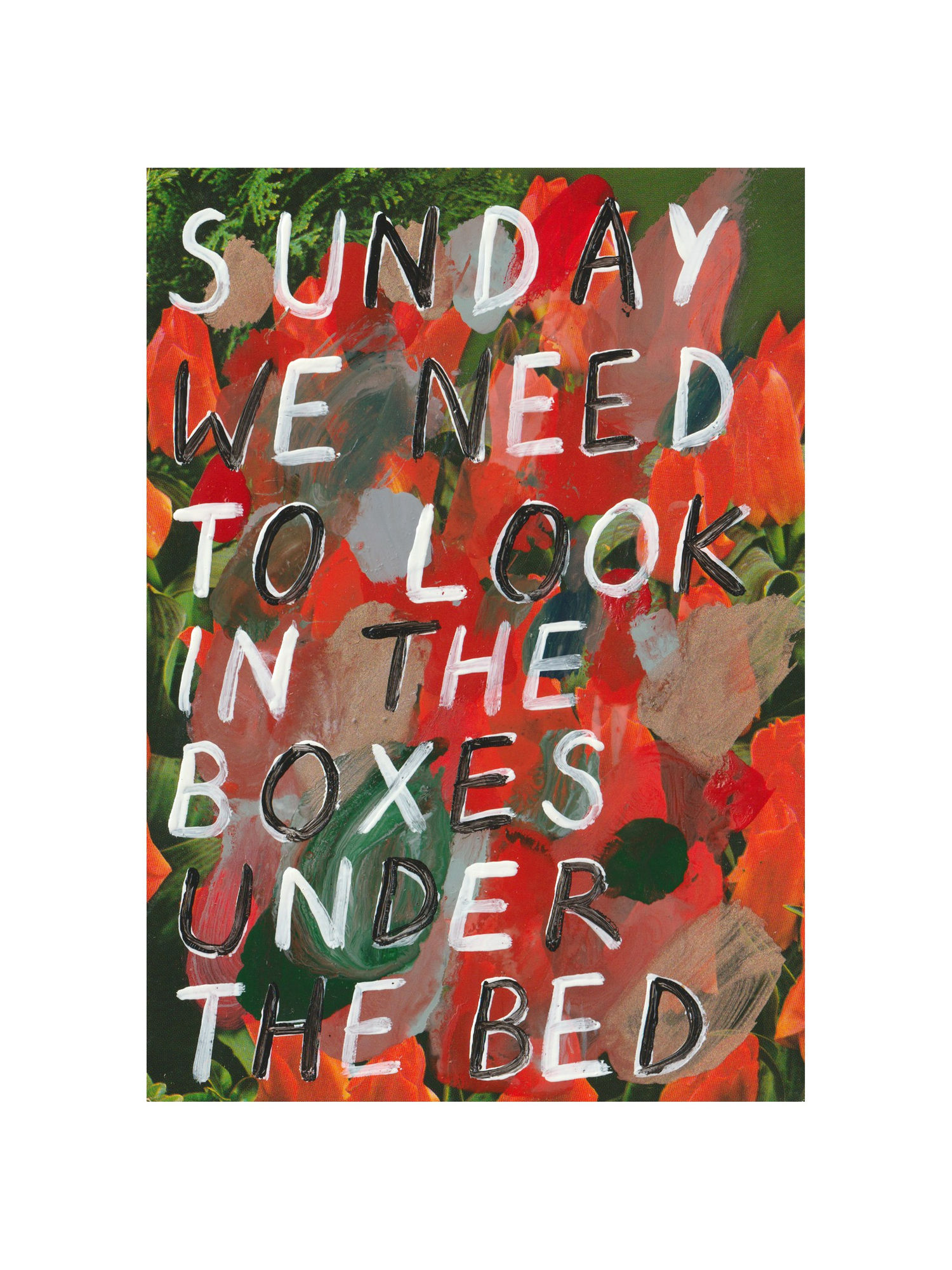 Adam Bridgland, Sunday We Need To In Those Boxes Under The Bed, 2021