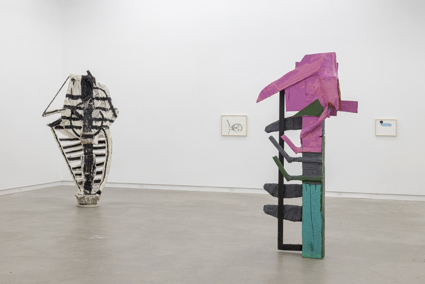 Paintings, sculpture and works on paper