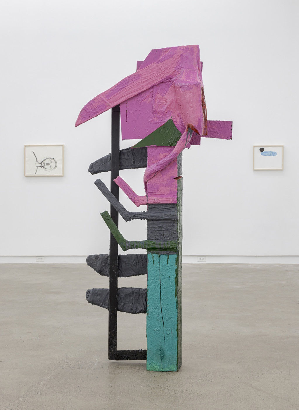 Paintings, sculpture and works on paper