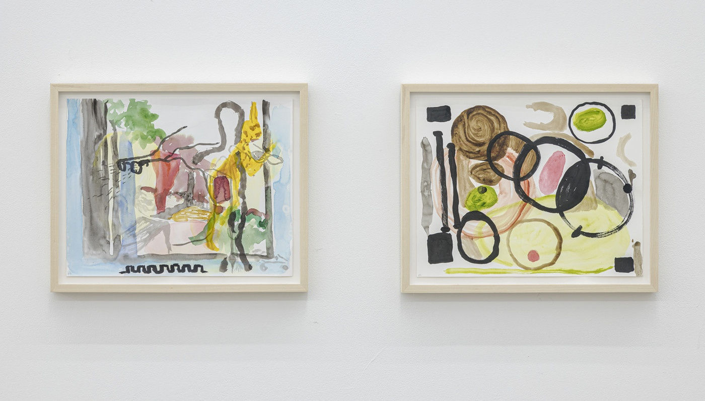 Paintings, sculpture and works on paper