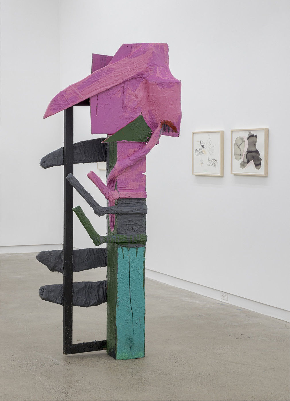 Paintings, sculpture and works on paper