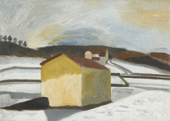 Ben Nicholson, Brown House, Lugano, 1921