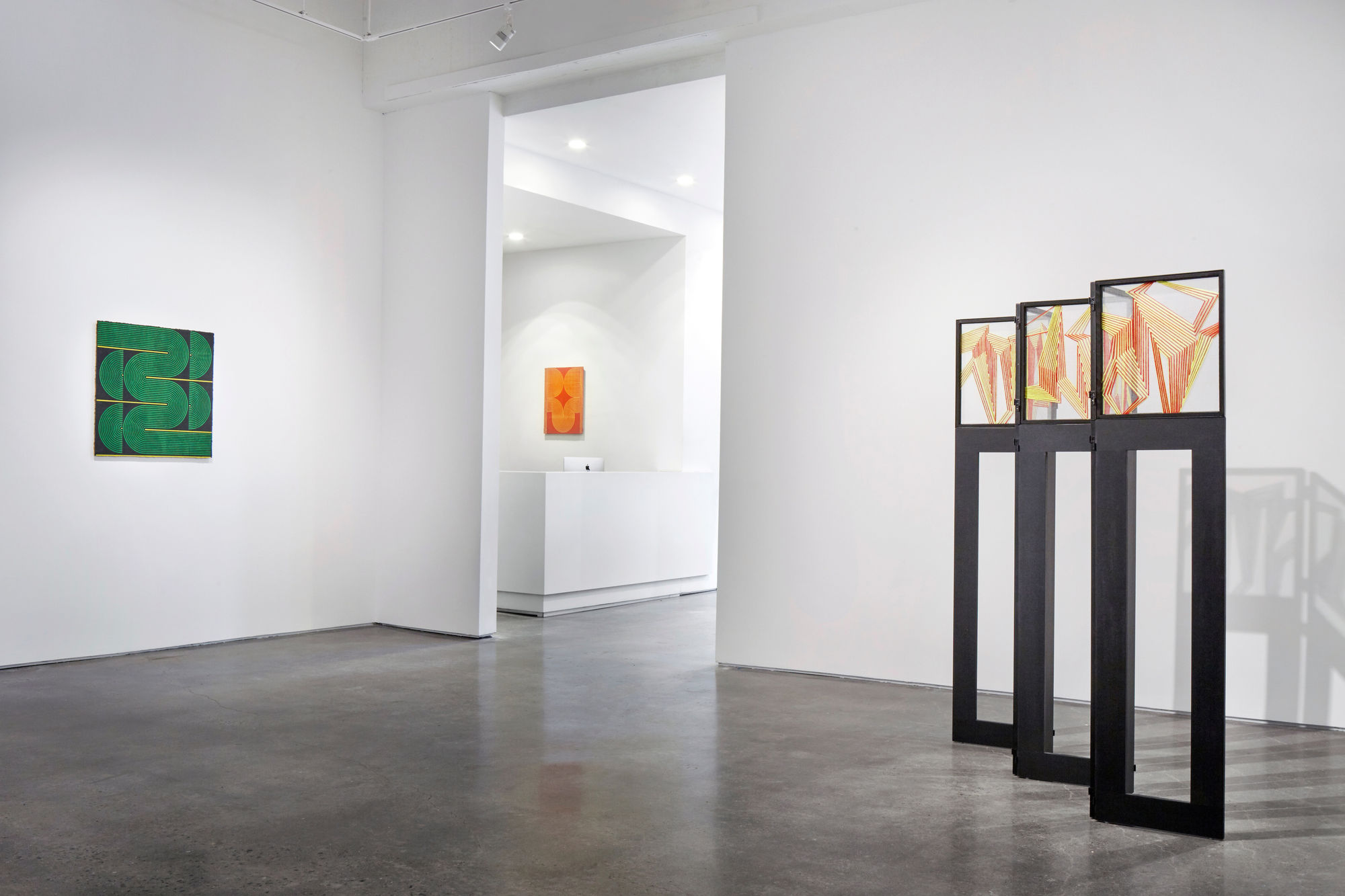 Hard Edges: Lorser Feitelson, Elise Ferguson, and Alois Kronschlaeger