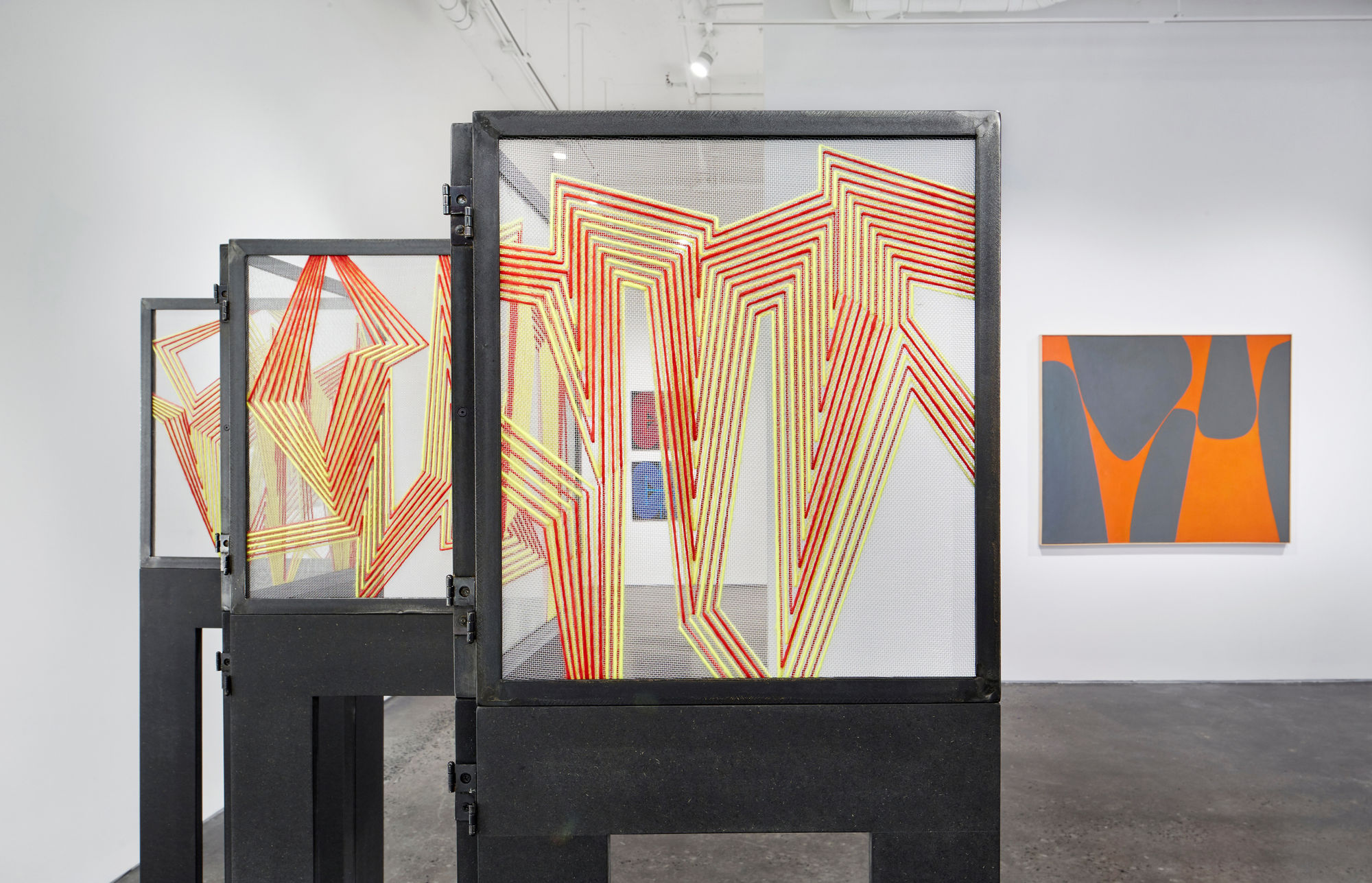 Hard Edges: Lorser Feitelson, Elise Ferguson, and Alois Kronschlaeger
