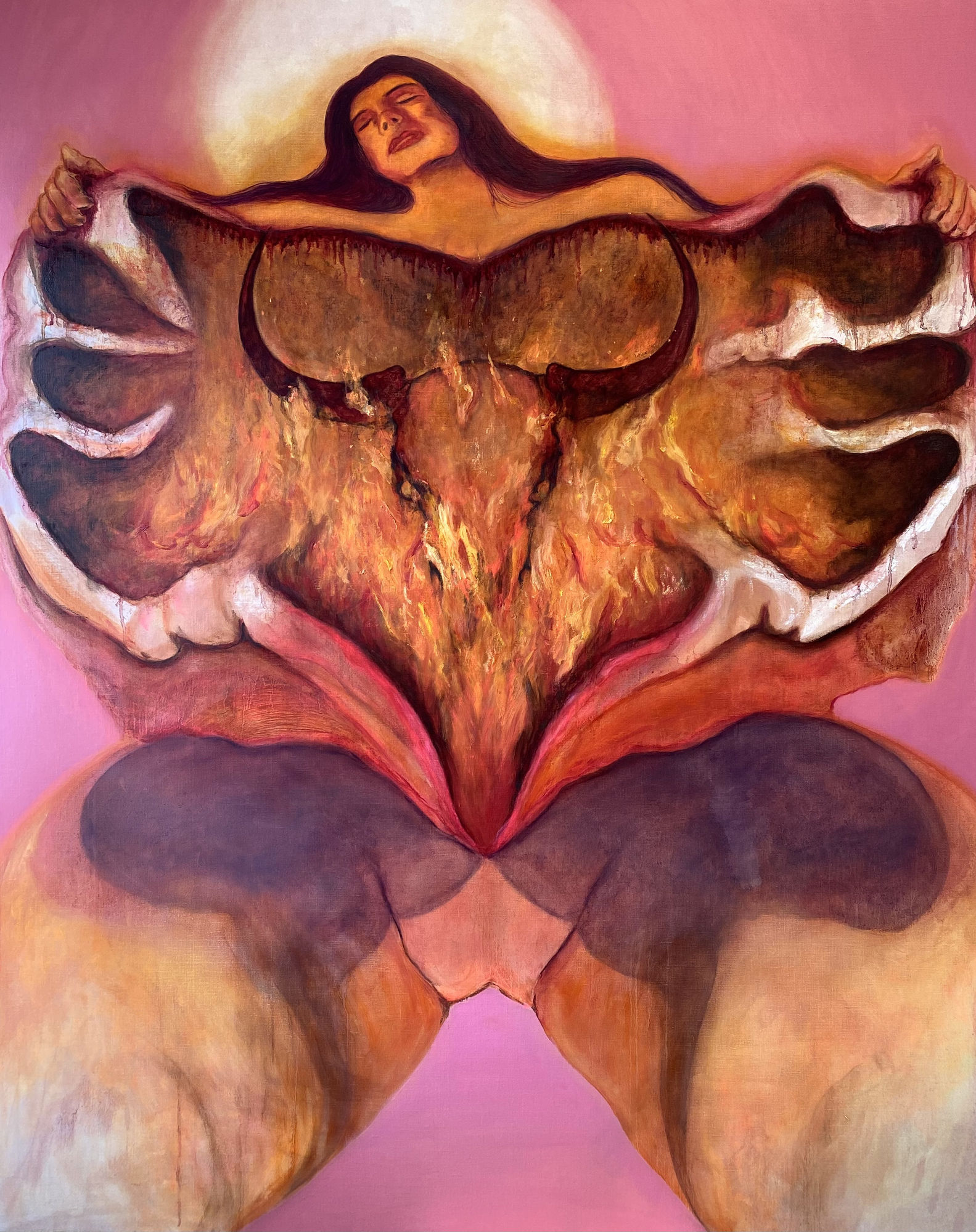 Marla Bendini, You Should Wish to Have a Hundred Thousand Sets of Moth-wings, so You Could Burn Them Away, One Set a Night, 2023