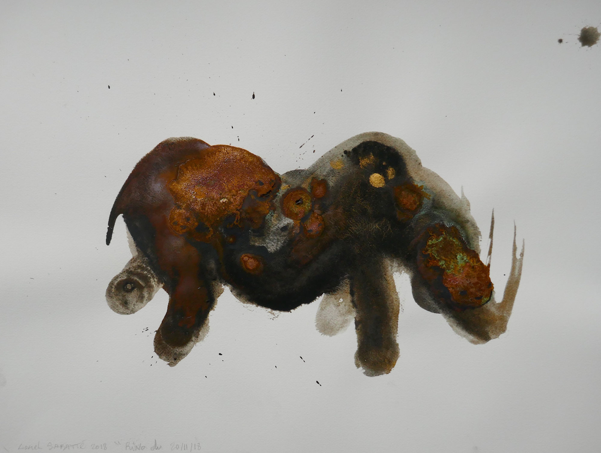 Lionel Sabatté, Rhino du 20 novembre, 2018