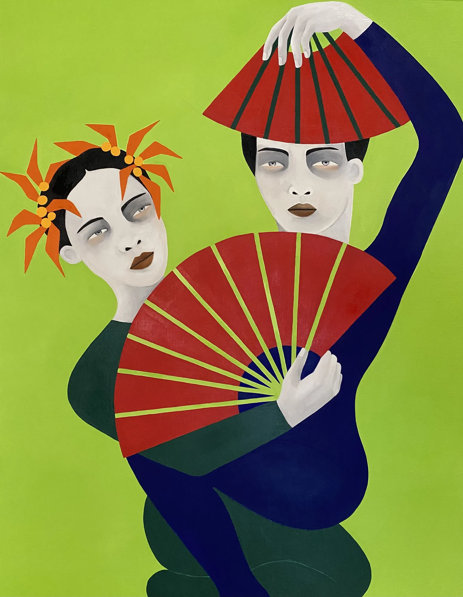 Rebecca Brodskis, Crossroads I, 2022