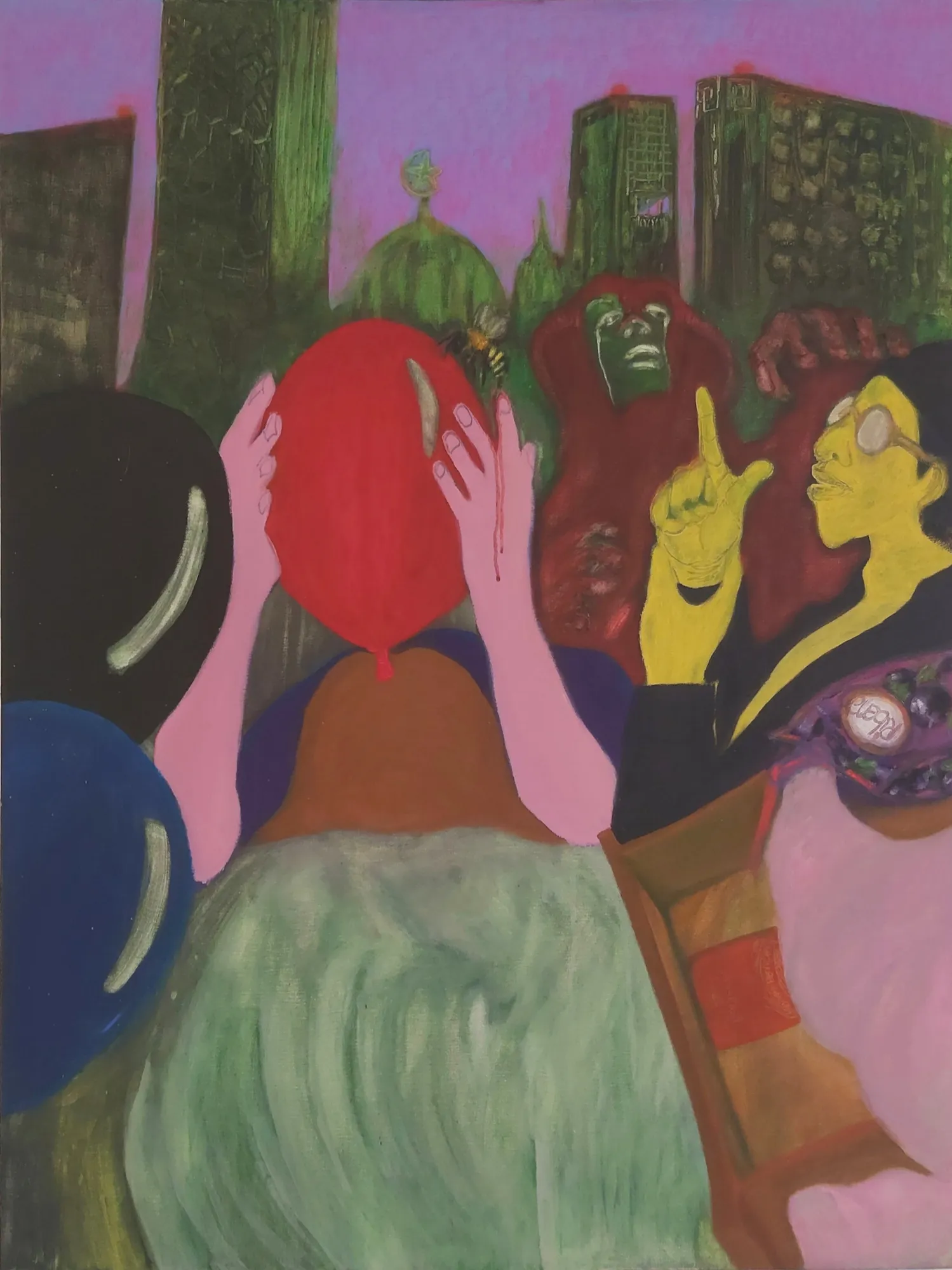 Marla Bendini, SOVEREIGN (Rejoice is a slow release of pain), 2020