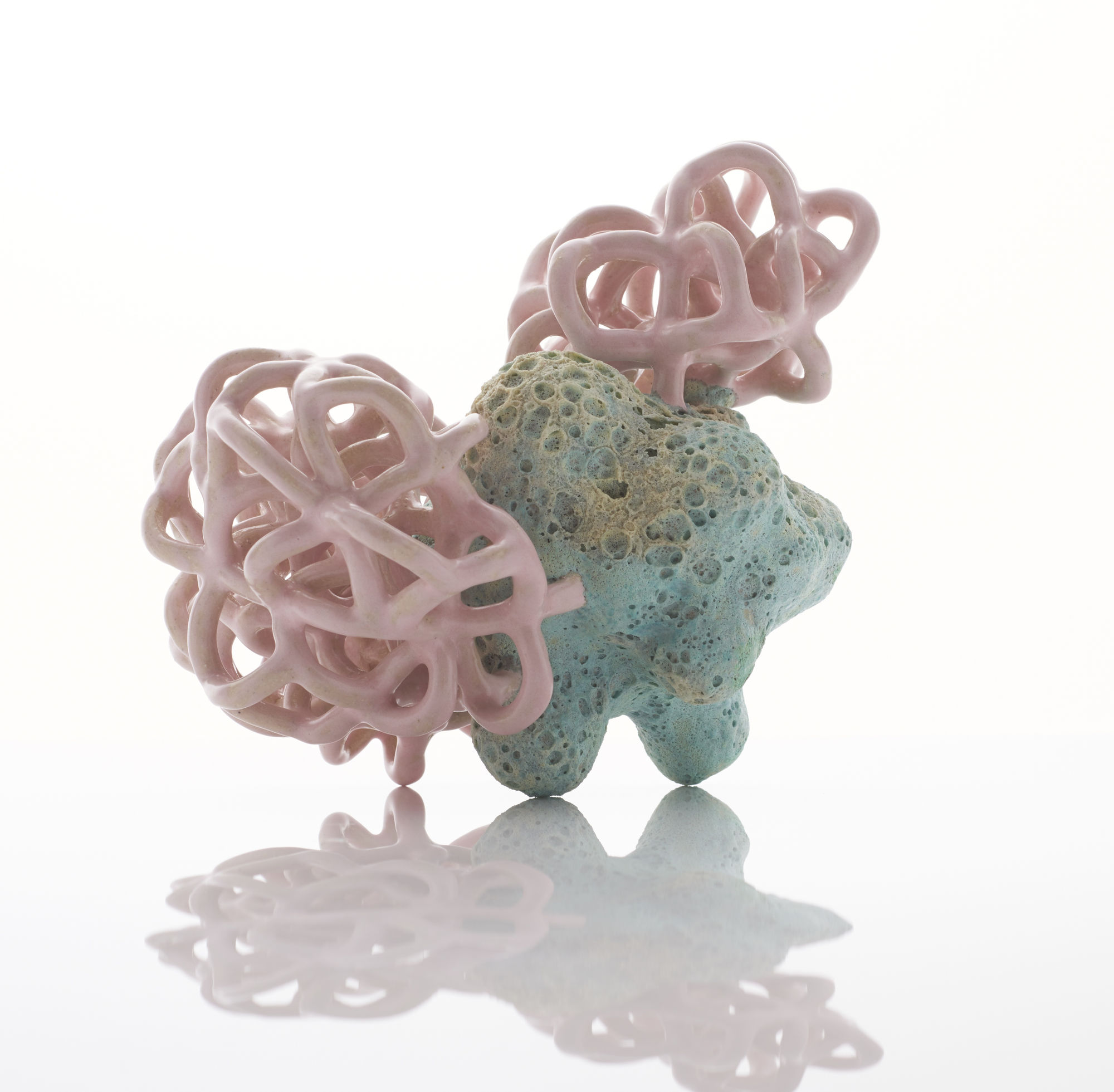 Tessa Eastman Mint Baby Cloud Bundle, 2018 Multiple glazed stoneware 15 x 15 x 20 cm