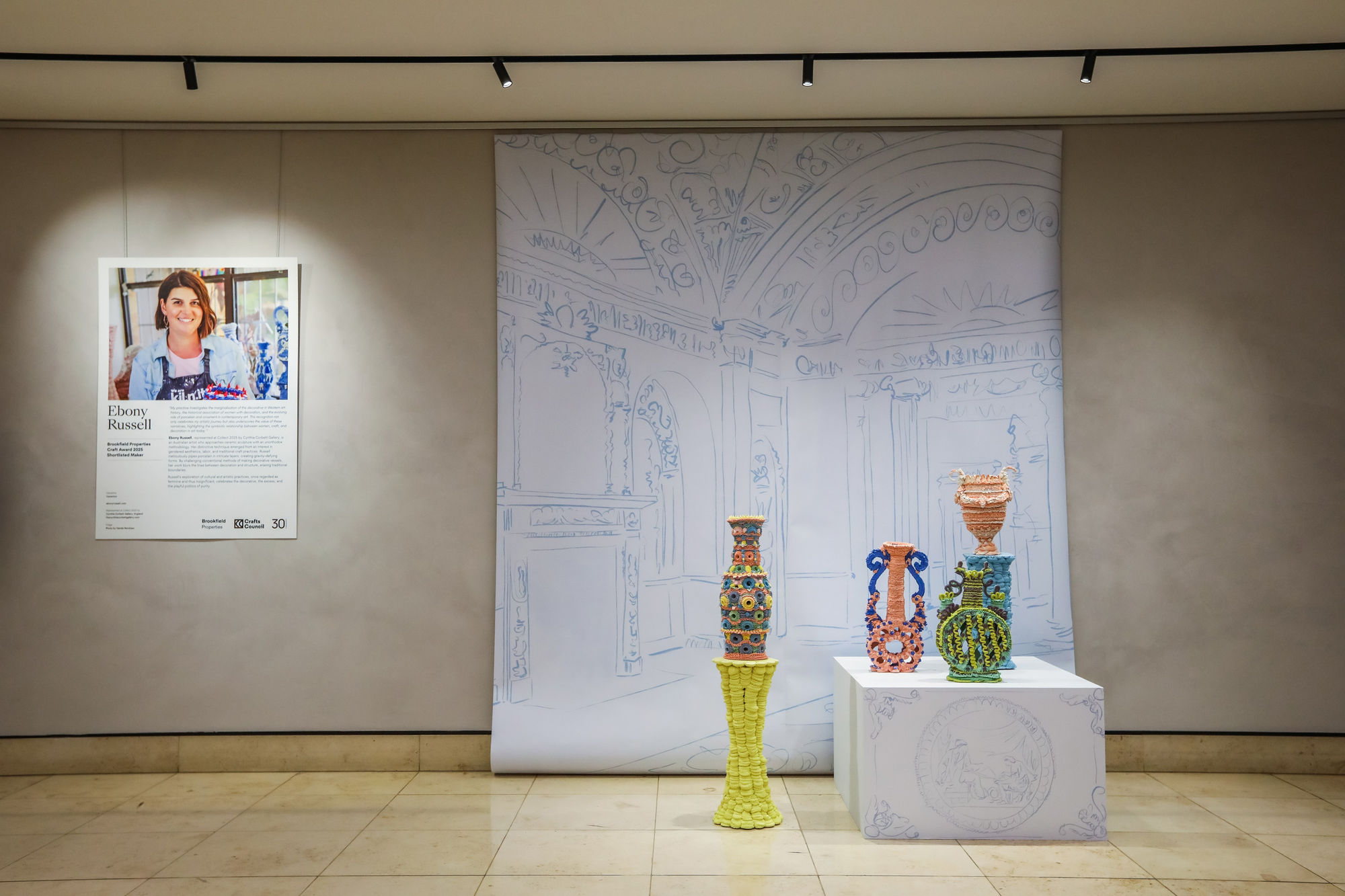 Decorated: The Sculptural Ceramics of Ebony Russell