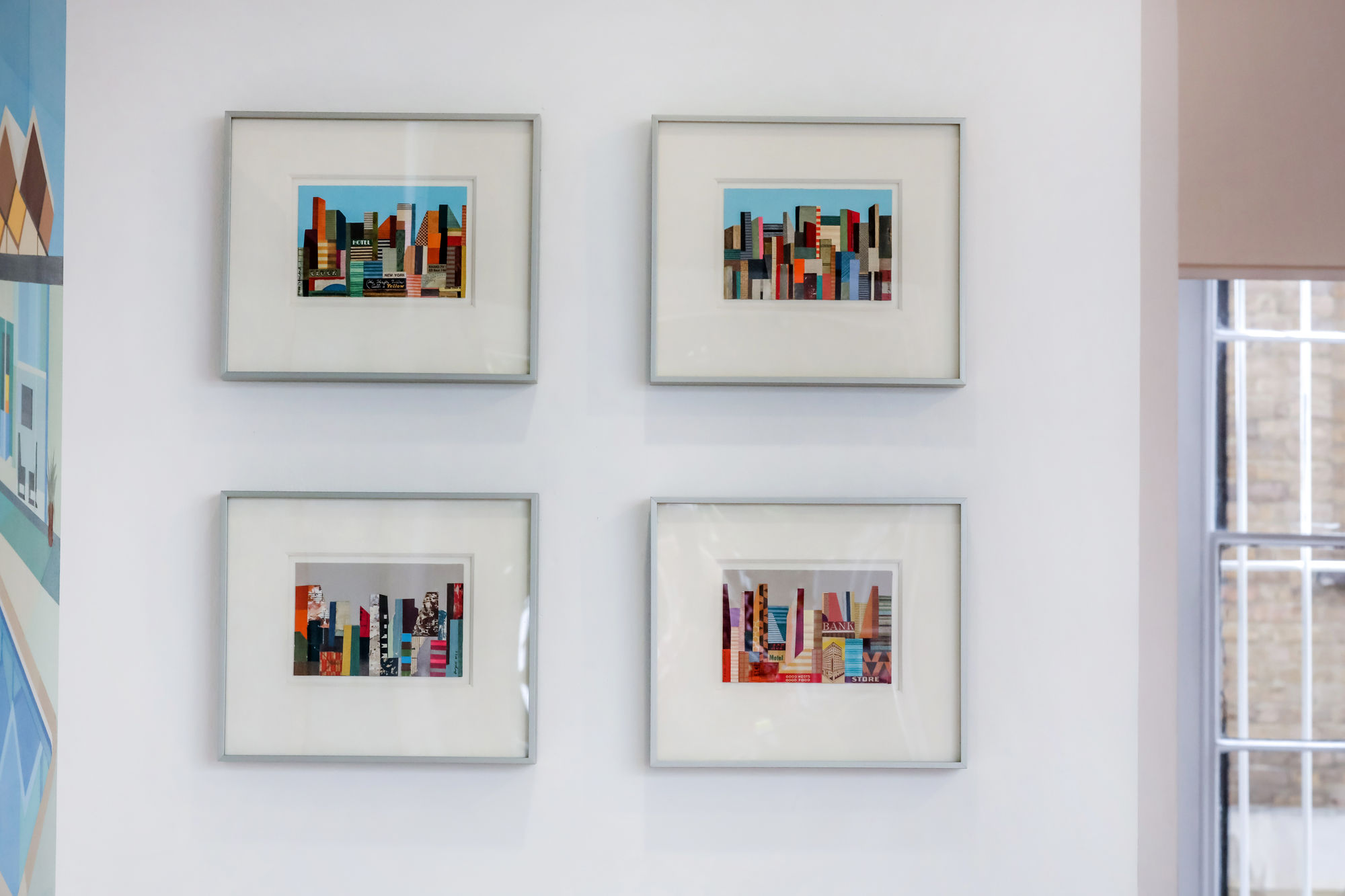 Andy Burgess - Modernism Revisited: Celebrating 20 Years of Architectural Painting with Cynthia Corbett Gallery