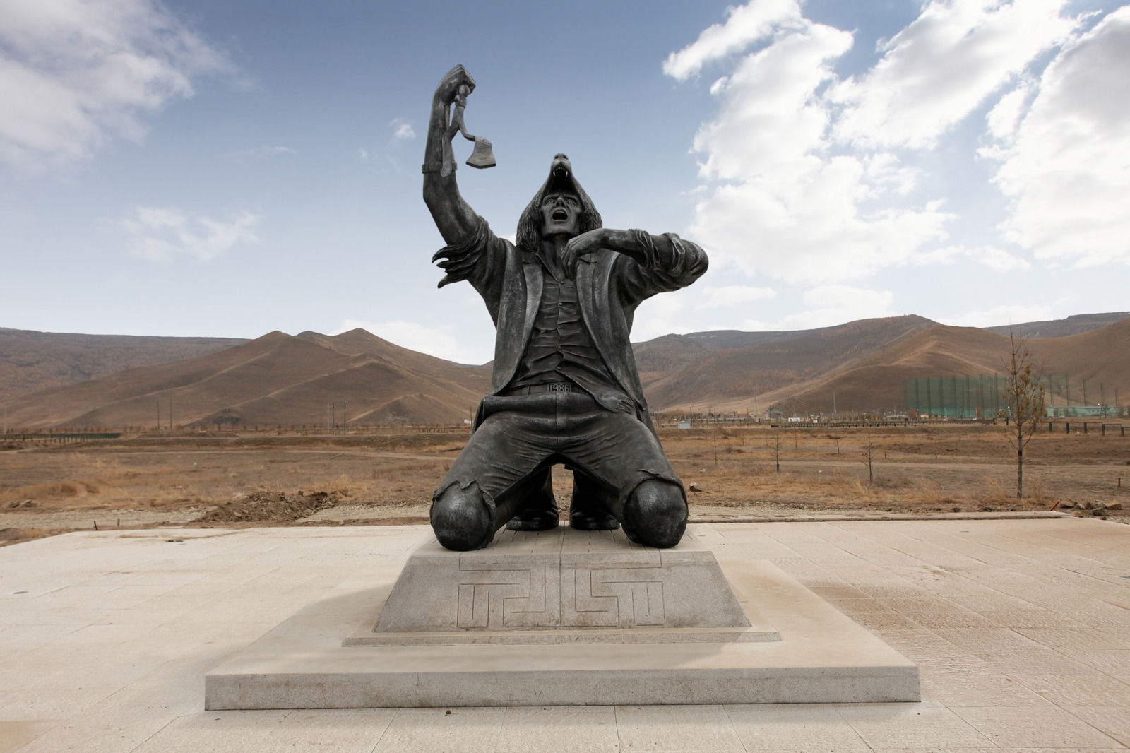 Faile, Wolf Within, National Garden Park in Ulaanbaatar, Mongolia, 2012