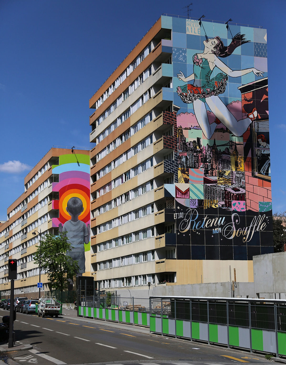 Faile, Et j'ai retenu mon souffle, Paris, France, 2016