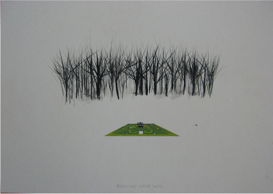 Yasaman Safa | "Dawn in the New Garden"