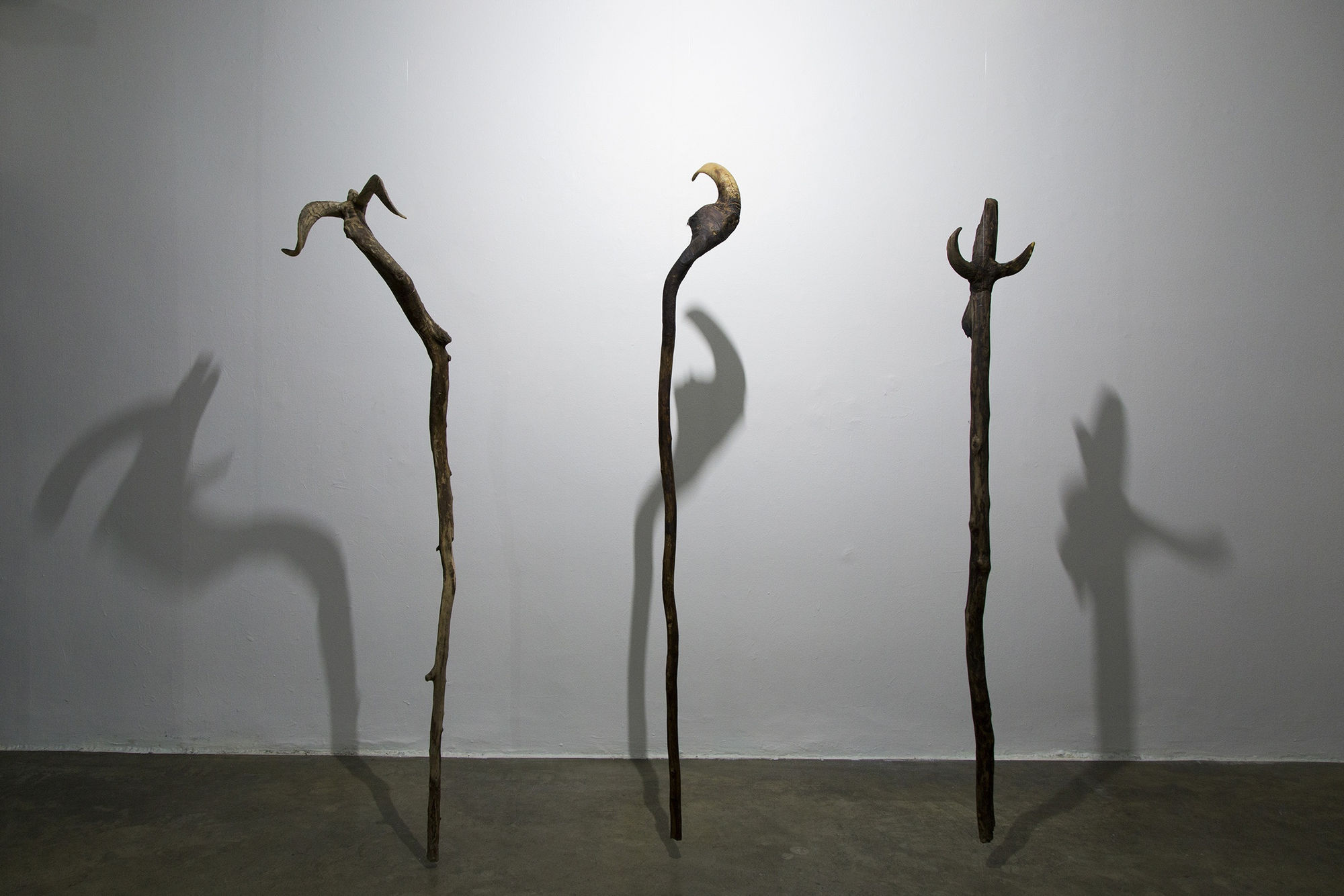 Installation View of Zahouk a solo presentation of works by Peybak.