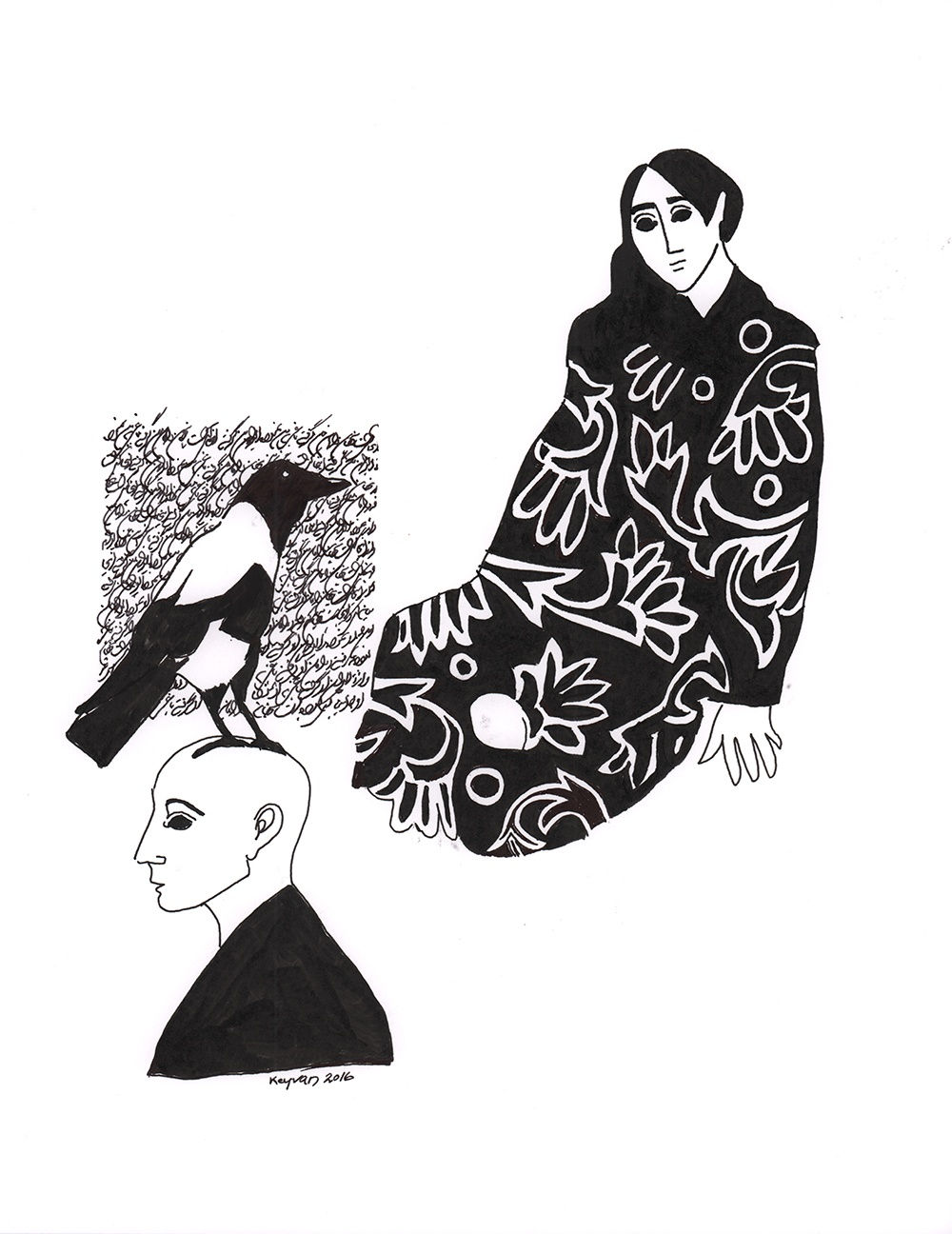 Keyvan Mahjoor | "How Blue was Blue, The Blue of Sky"