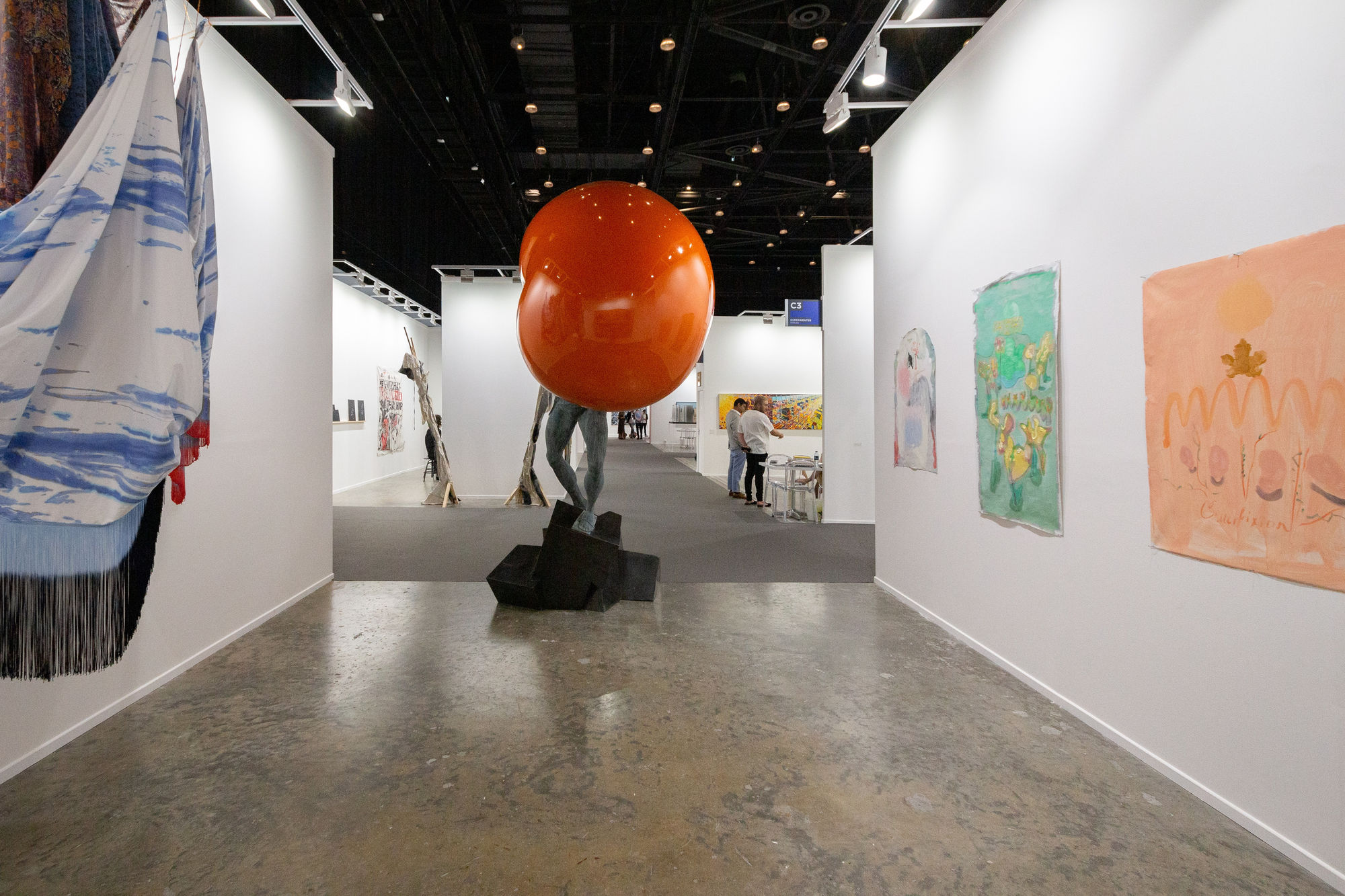 Installation View of Dastan's Booth at Art Dubai 2019.