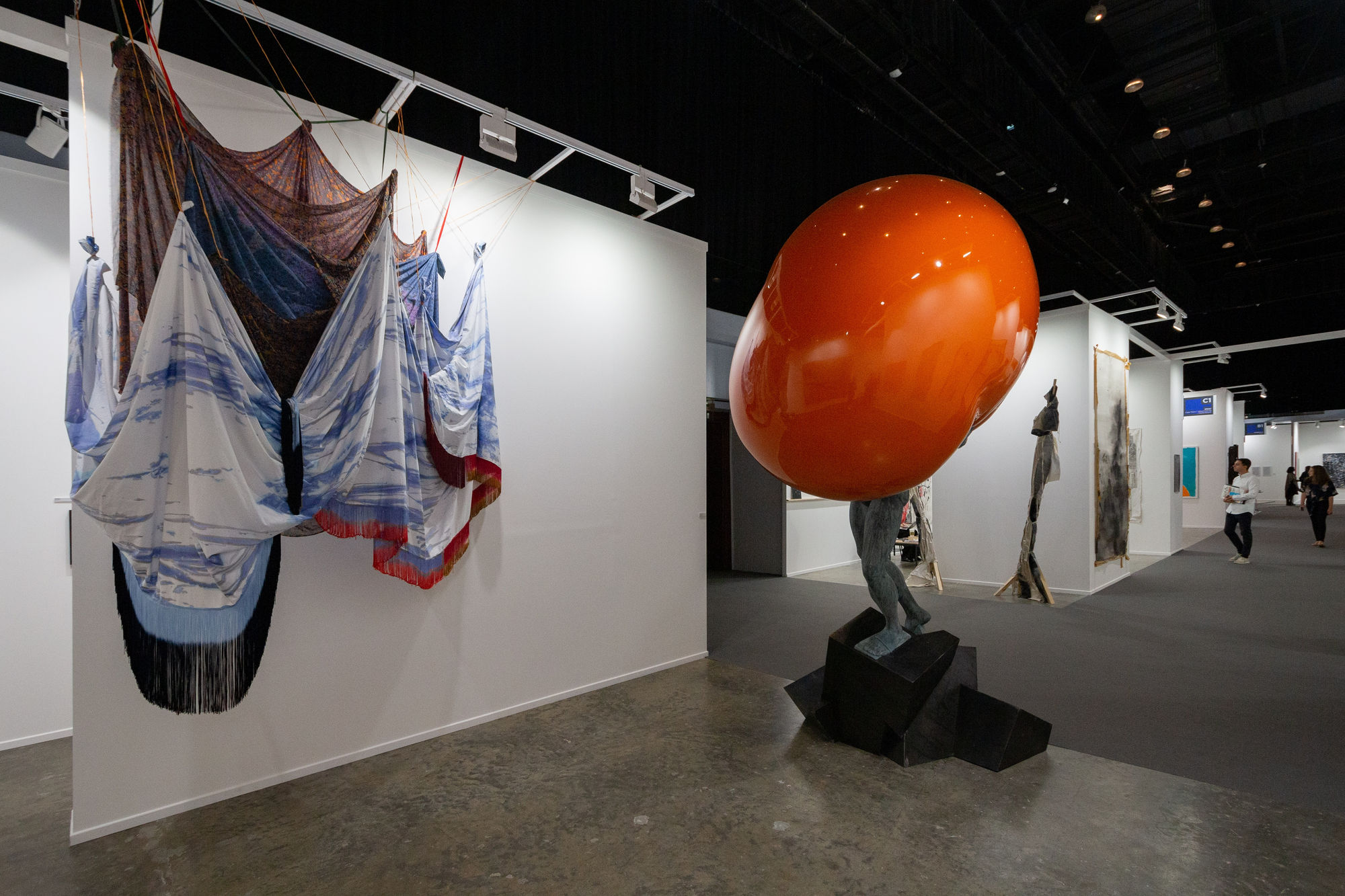 Installation View of Dastan's Booth at Art Dubai 2019.