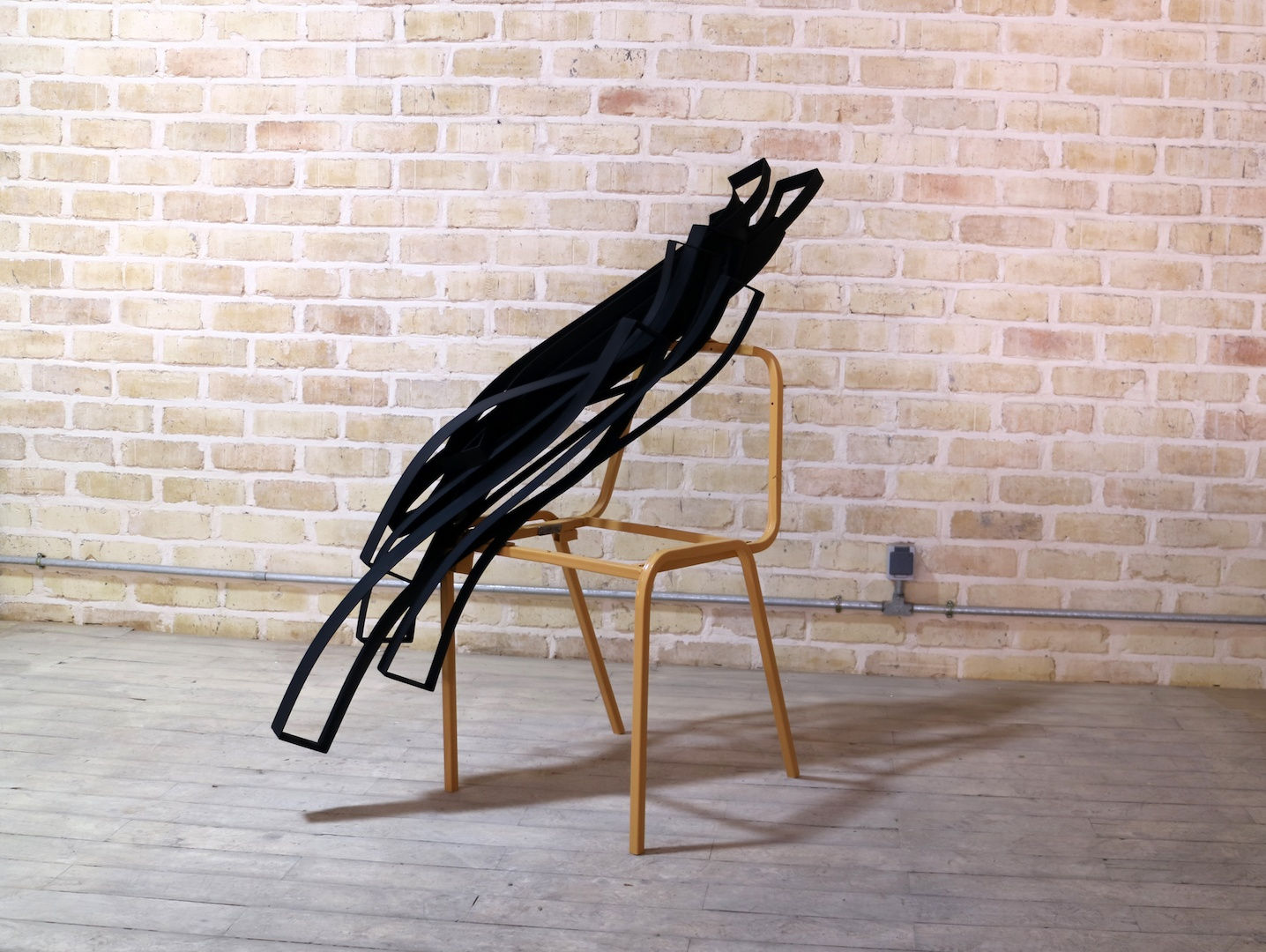 Ali Khataie Ilkhchi Untitled, 2016 Metal 110 x 67 x 126 cm