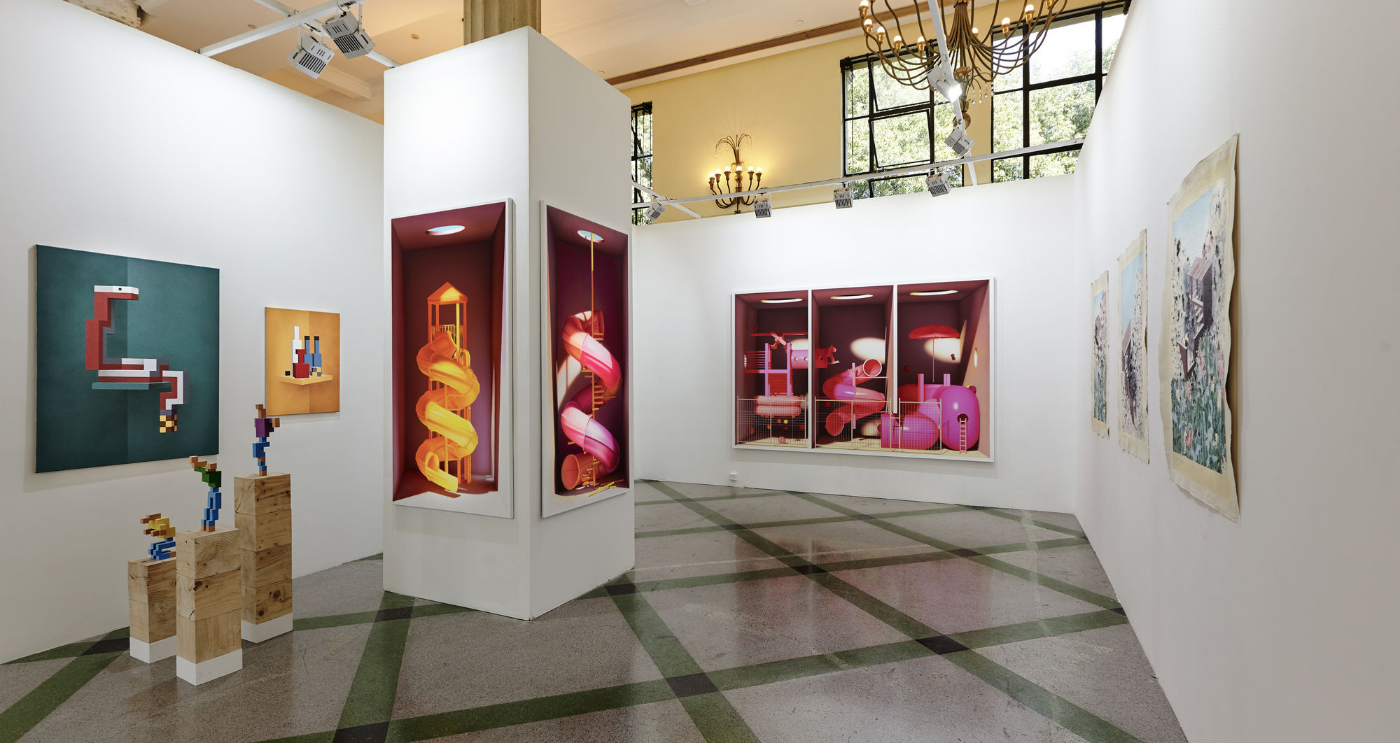 Installation View of Dastan's Booth at ART021 2020.